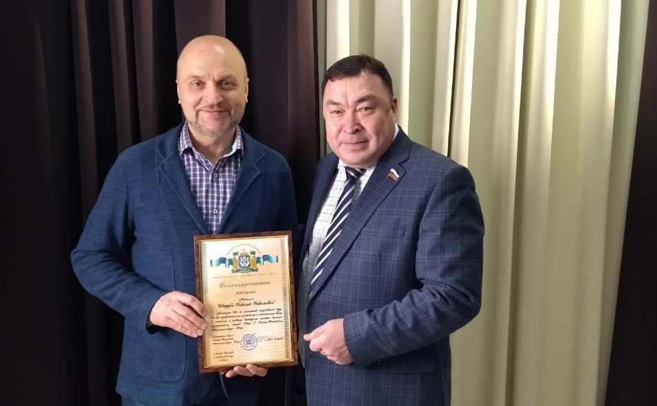 Александр Новьюхов вручил благодарственные письма представителям федеральных СМИ