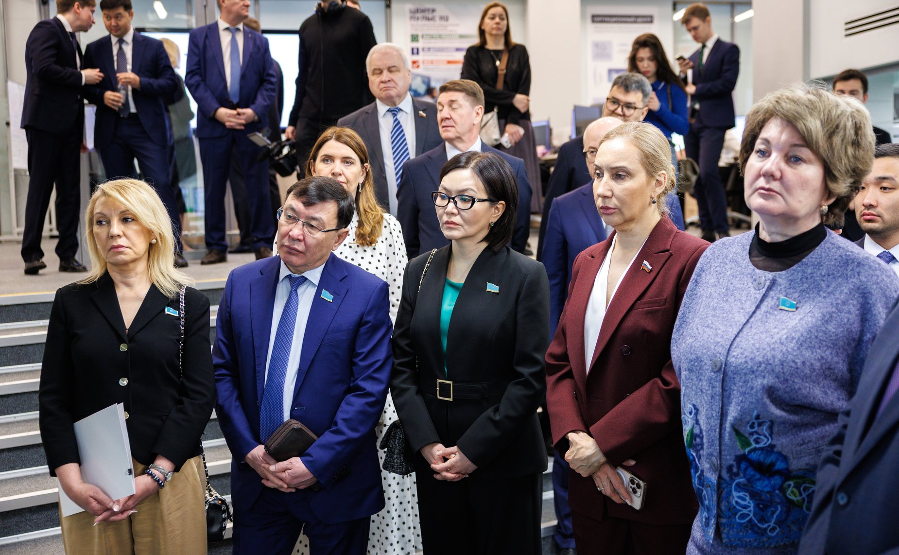 Участники заседания Комиссии по сотрудничеству между Советом Федерации и Сенатом Парламента Республики Казахстан посетили Центр управления регионом