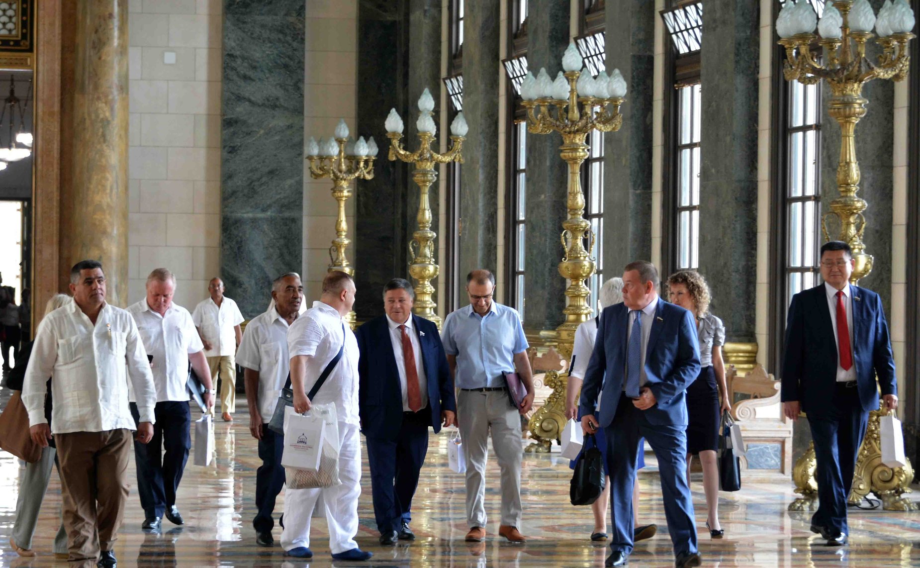 Российская делегация на Кубе