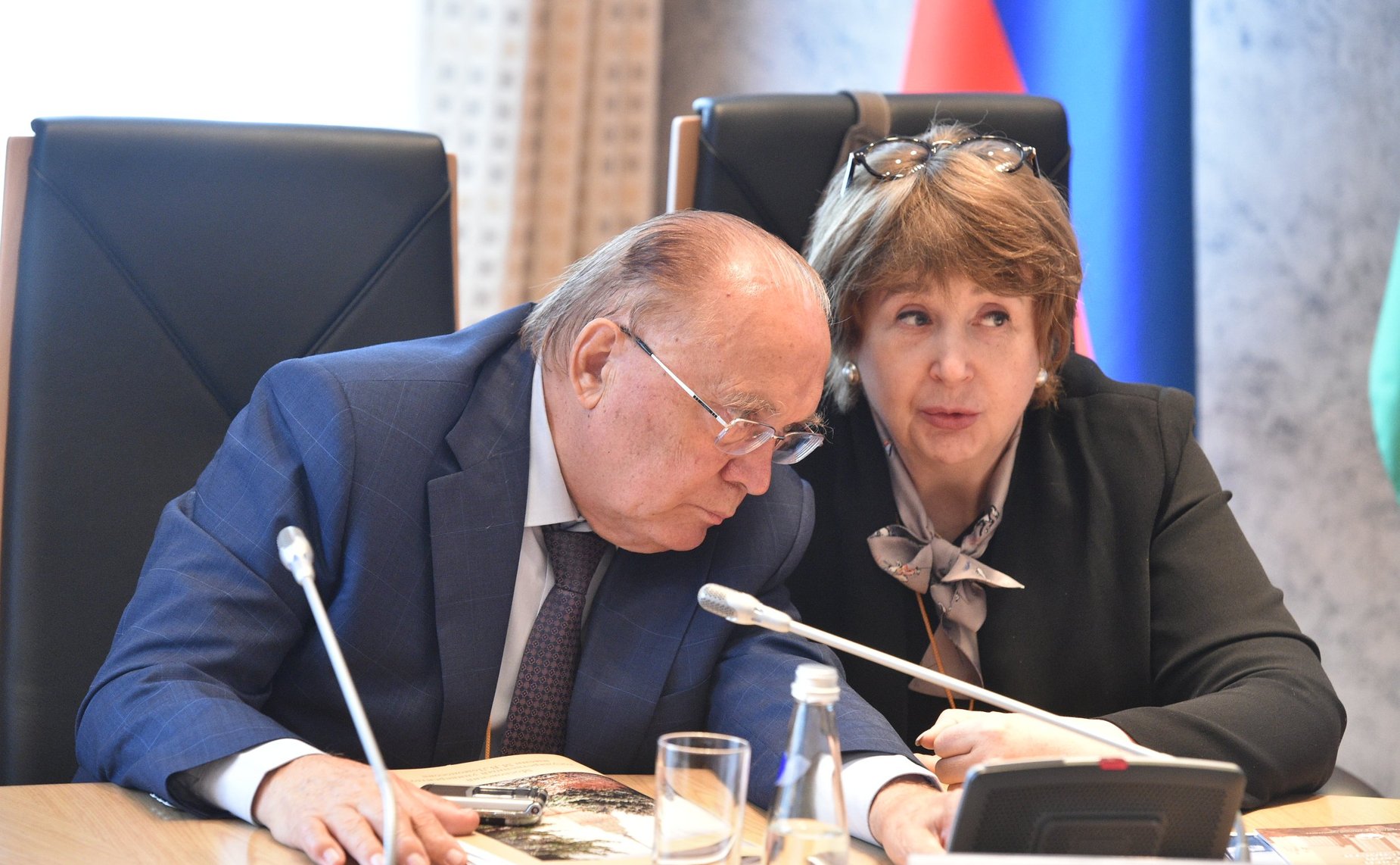 Виктор Садовничий и Марина Боровская