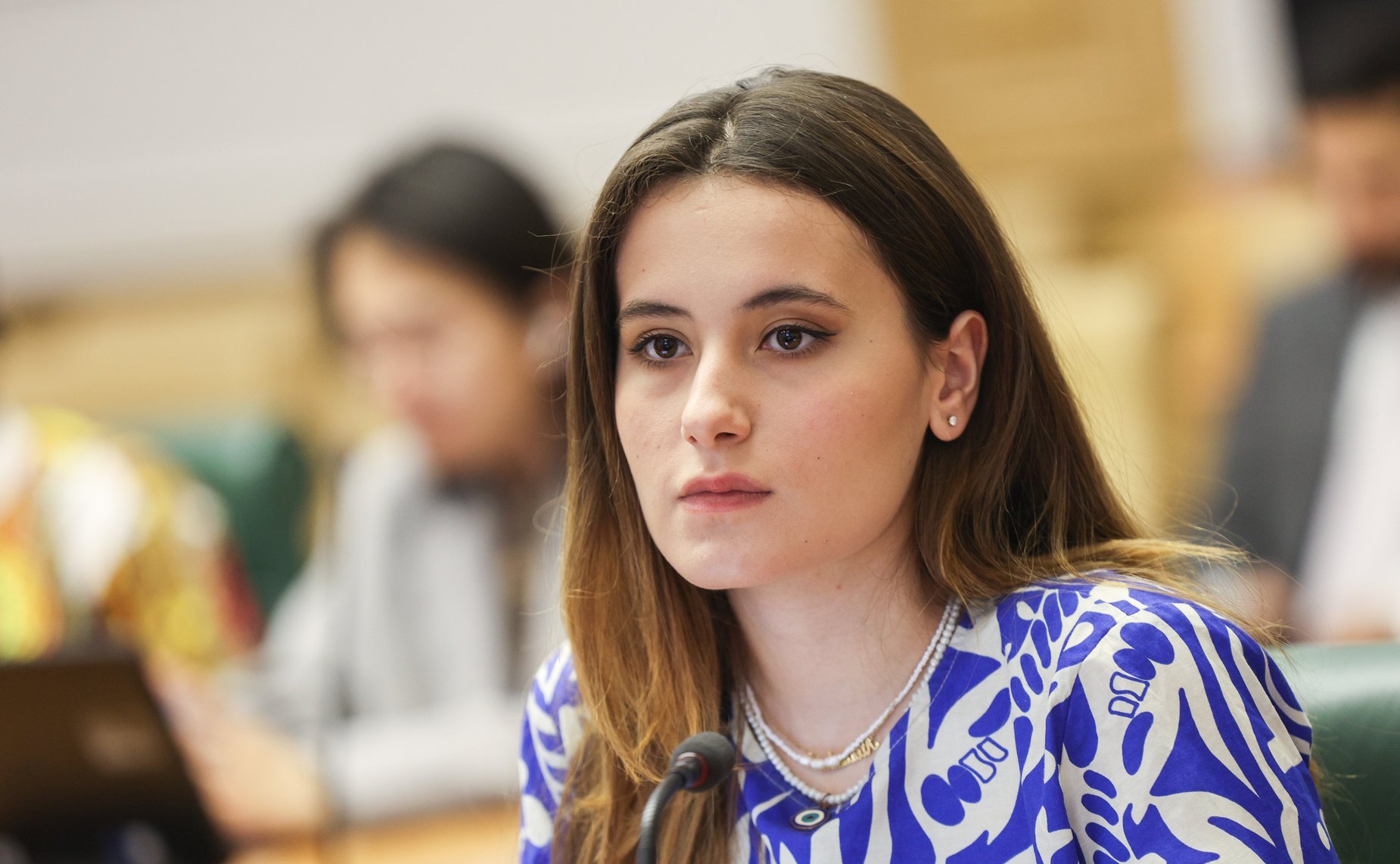 Церемония награждения победителей IV Конкурса чтецов среди студентов аспирантов из стран Азии и Африки «Победа в сердцах поколений» в рамках подготовки к Саммиту Россия-Африка