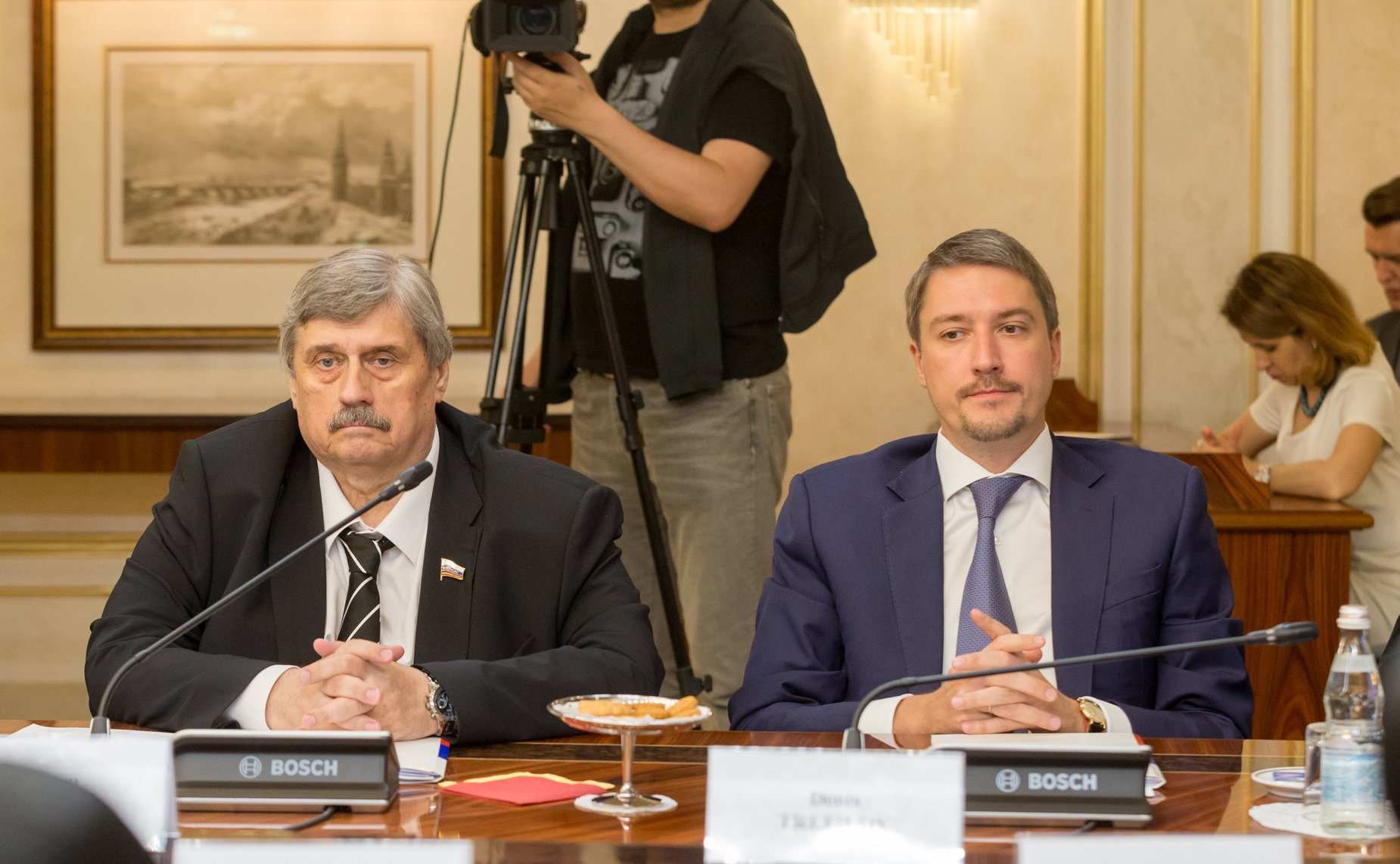 Встреча Н. Федорова с Главой Эфиопской Церкви Патриархом А. Матфием