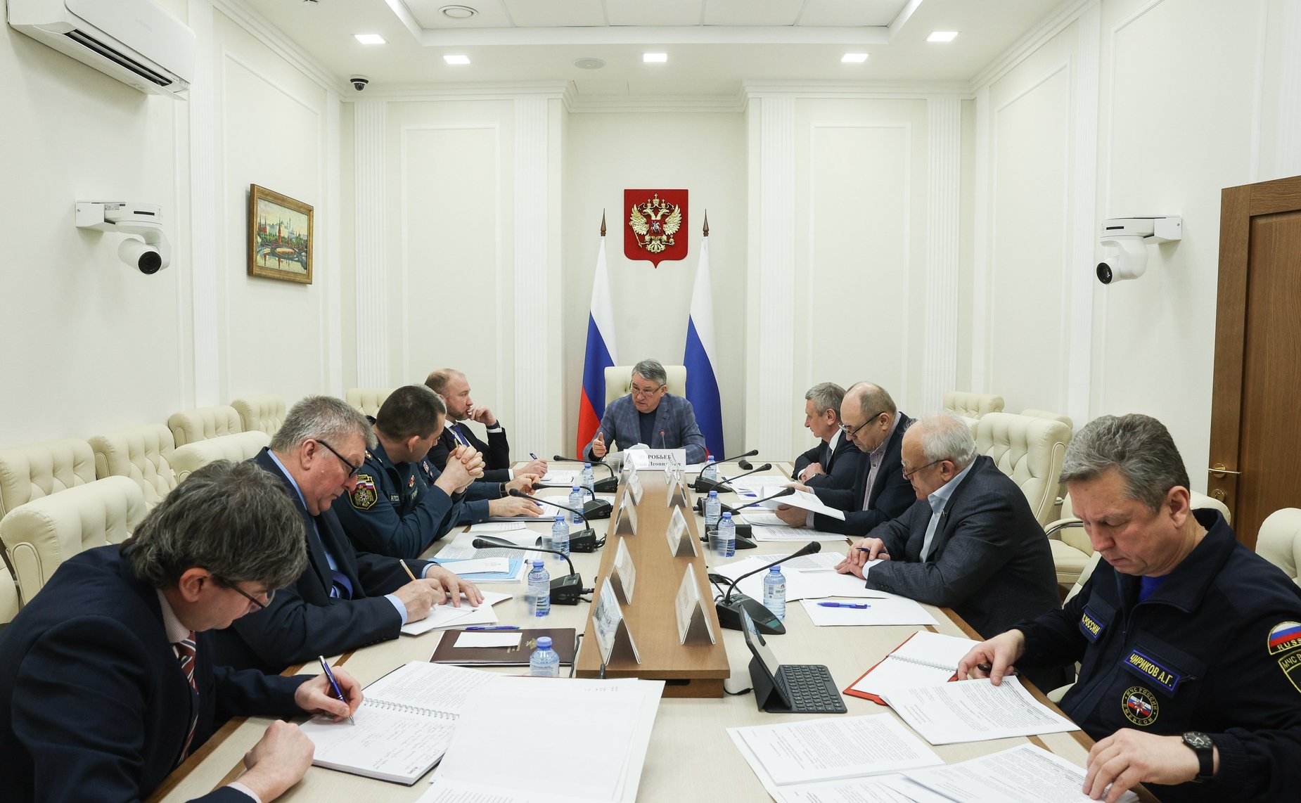 Совещание по вопросам совершенствования правового регулирования и организации гражданской обороны в РФ