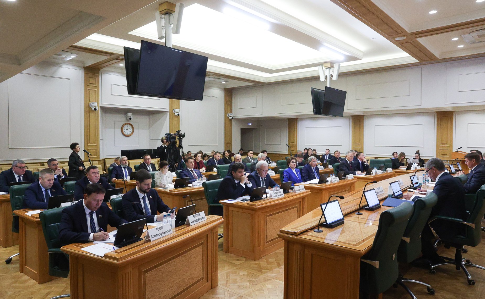 Расширенное заседание Комитета СФ по федеративному устройству, региональной политике, местному самоуправлению и делам Севера (в рамках Дней Тульской области в Совете Федерации)