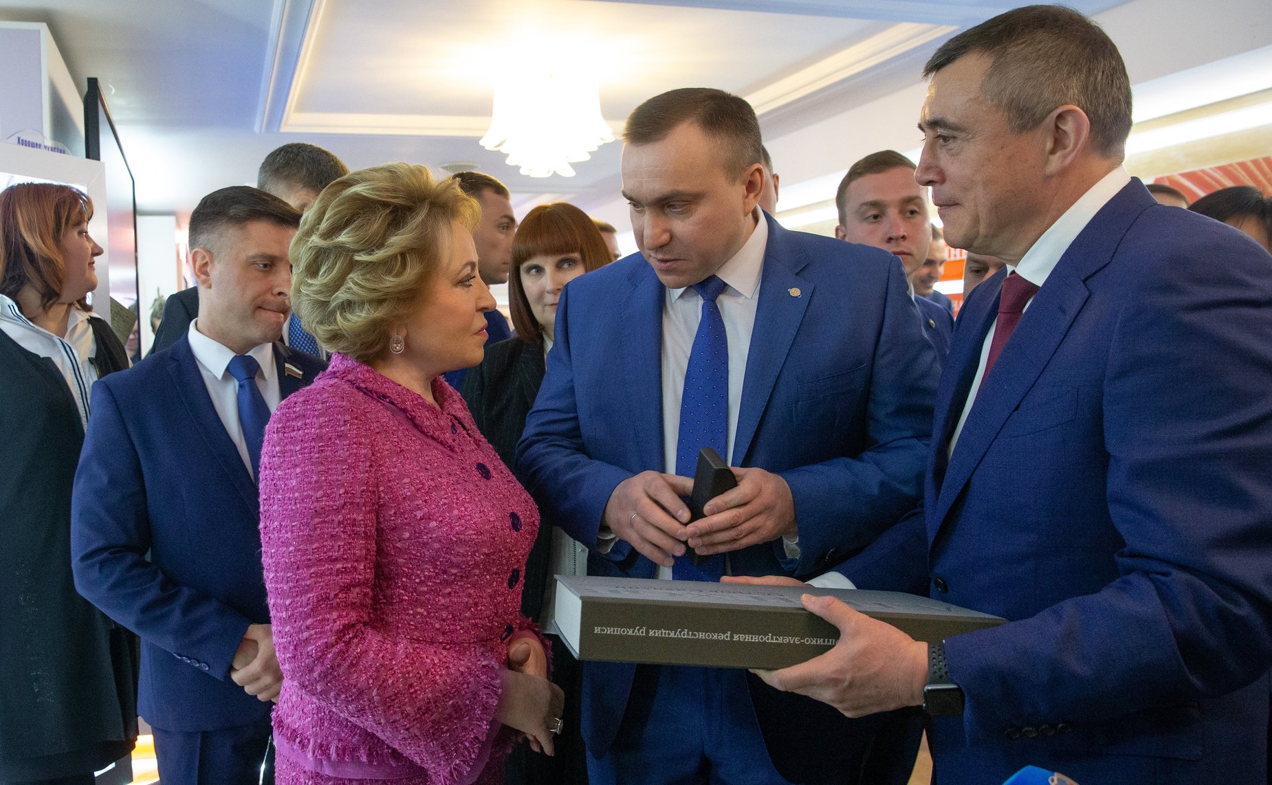 Открытие выставки Сахалинской области в Совете Федерации