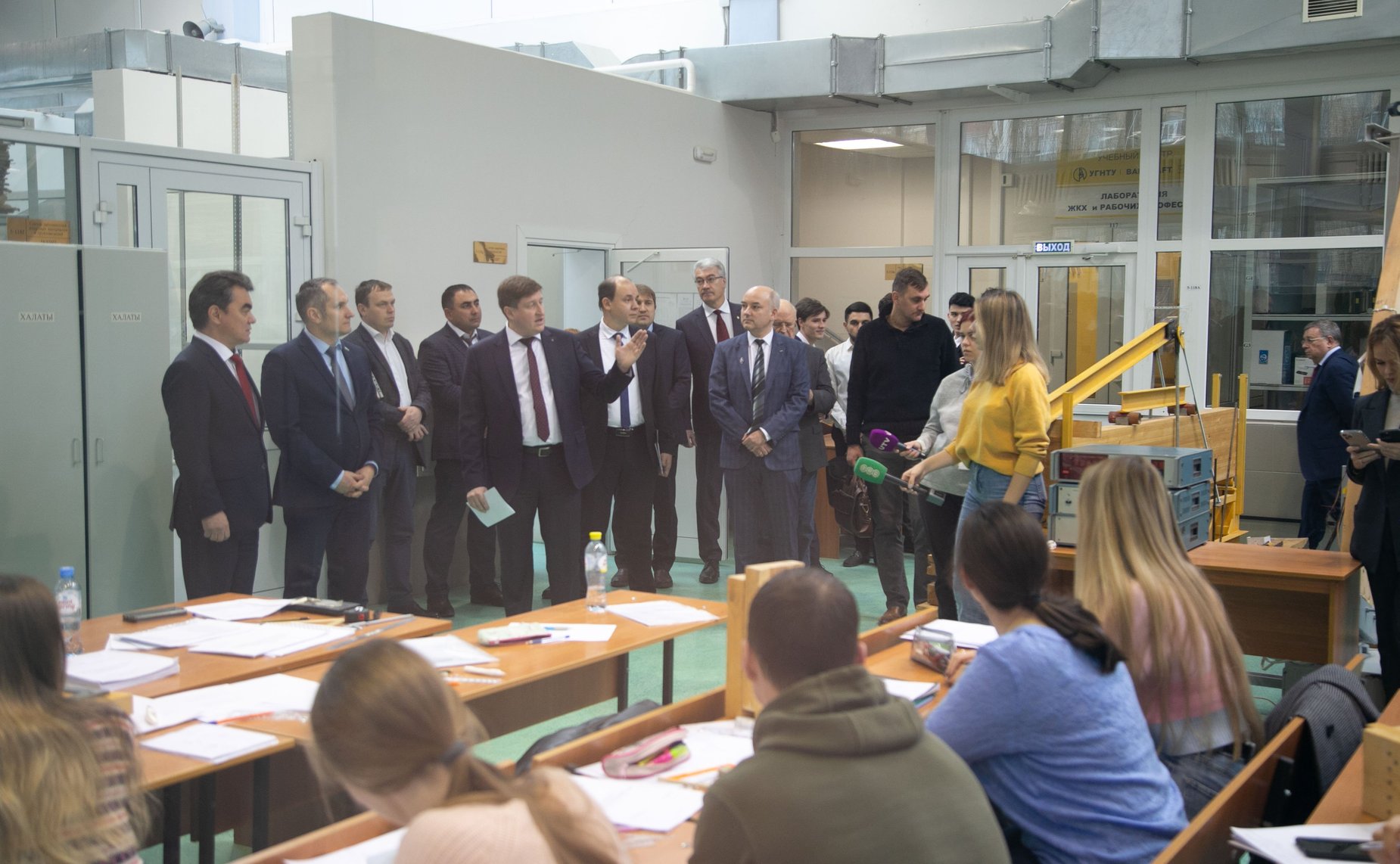 Ирек Ялалов принял участие в открытии новой кафедры «Автомобильные дороги, мосты и транспортные сооружения» в УГНТУ