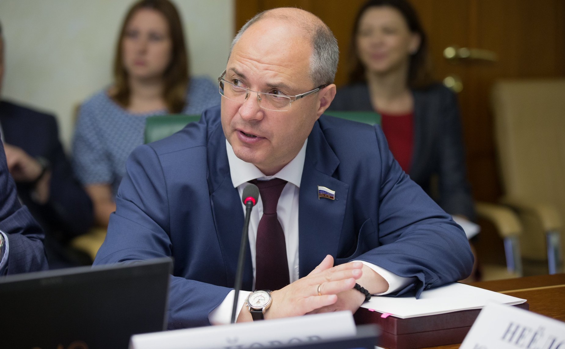 Выступление на заседание