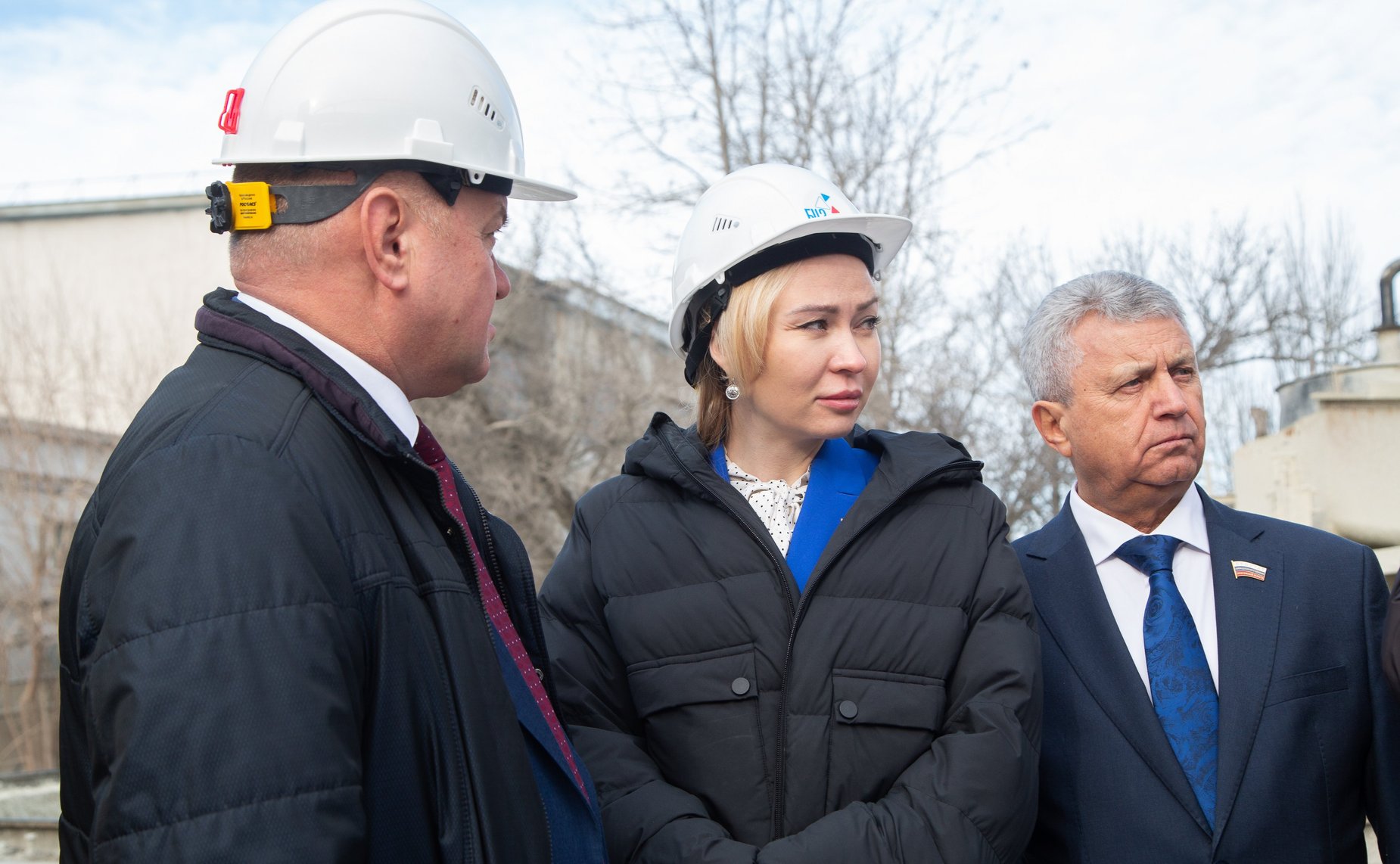 Сенаторы посетили Бахчисарайский цементный завод в Республике Крым