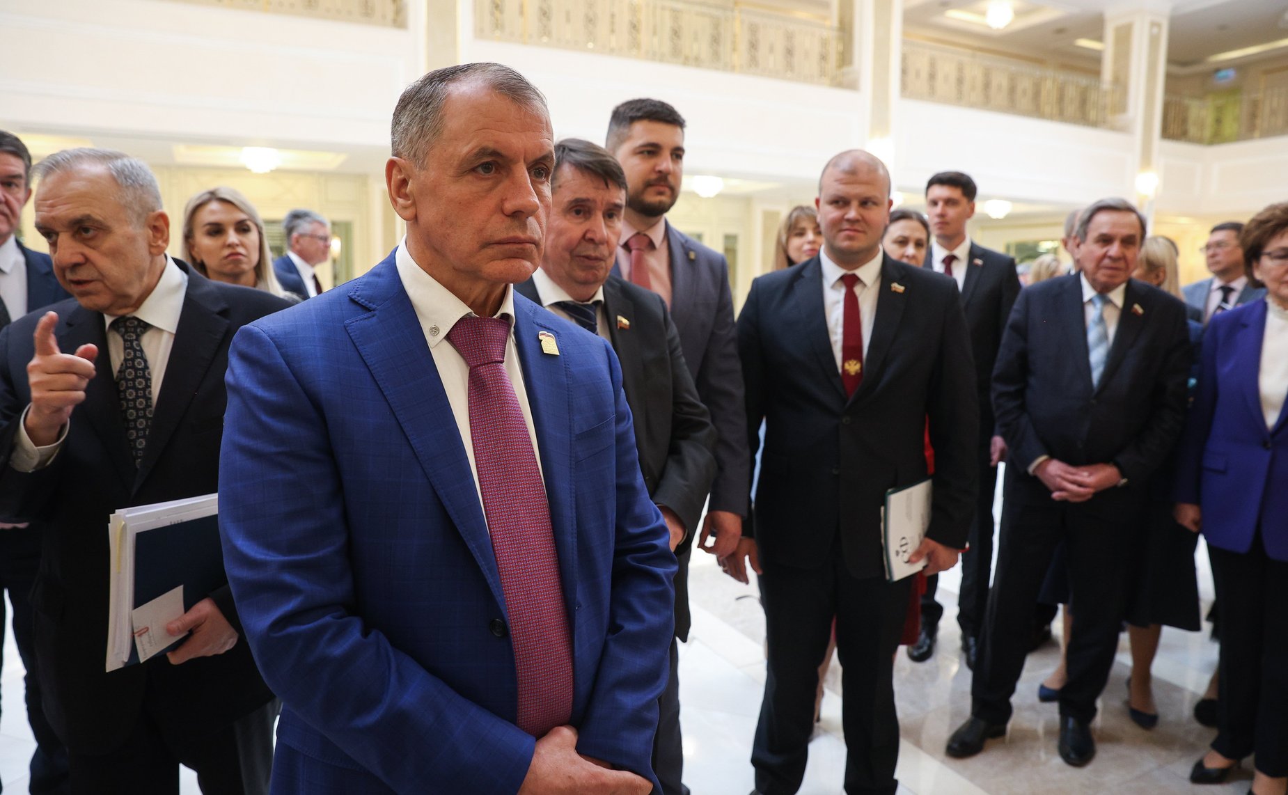 Открытие в Совете Федерации выставки «Путешествие во времени с Екатериной Великой»