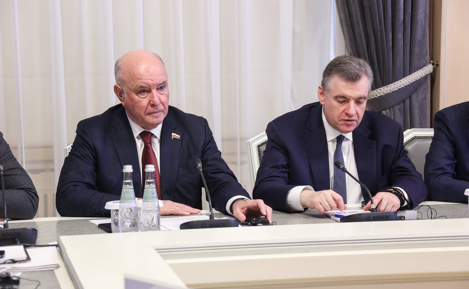 Встреча председателей комитетов по международным делам парламентов (палат парламентов) стран БРИКС с Председателем Государственной Думы Вячеславом Володиным