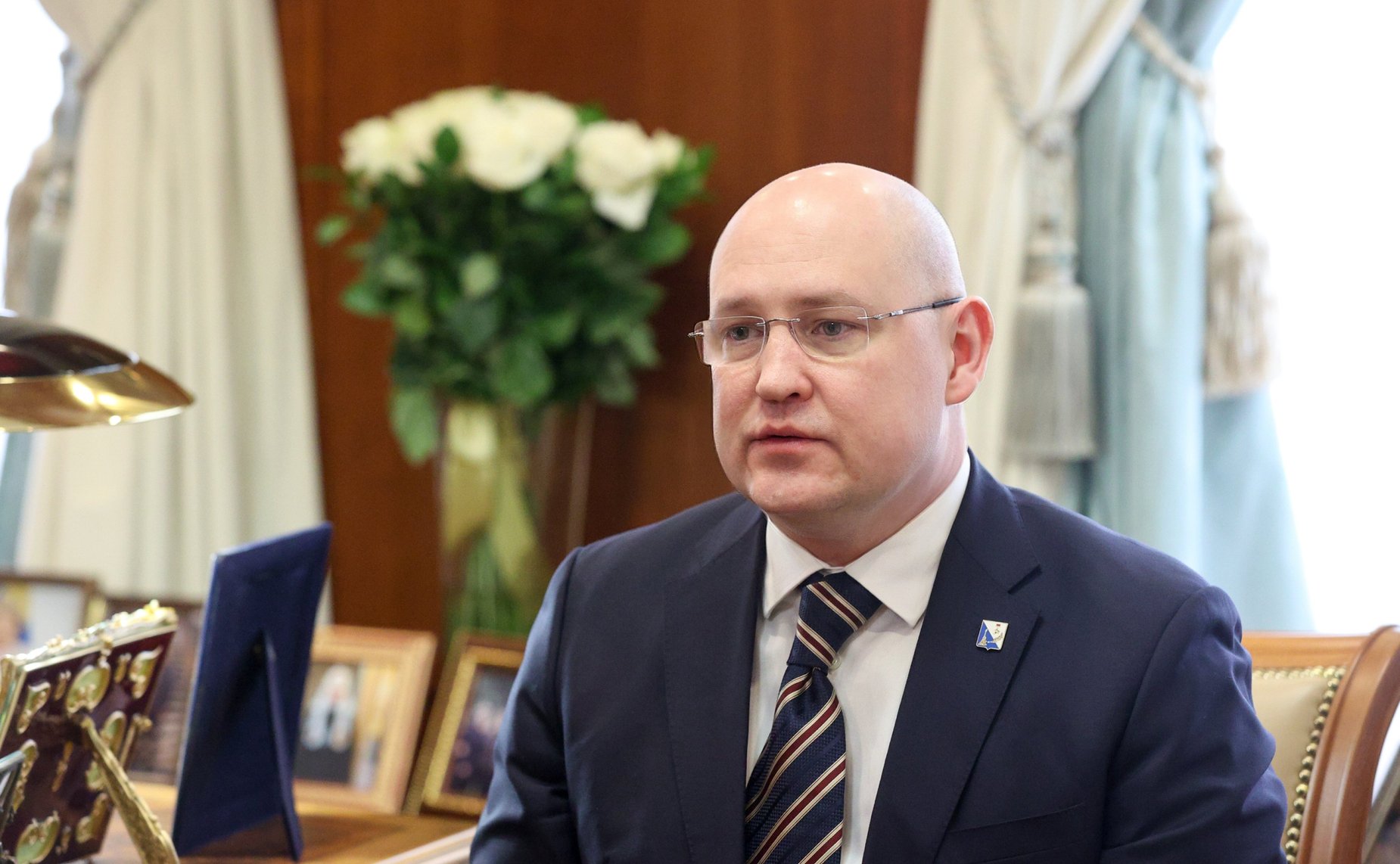 Встреча Председателя Совета Федерации Валентины Матвиенко с Губернатором Севастополя Михаилом Развожаевым