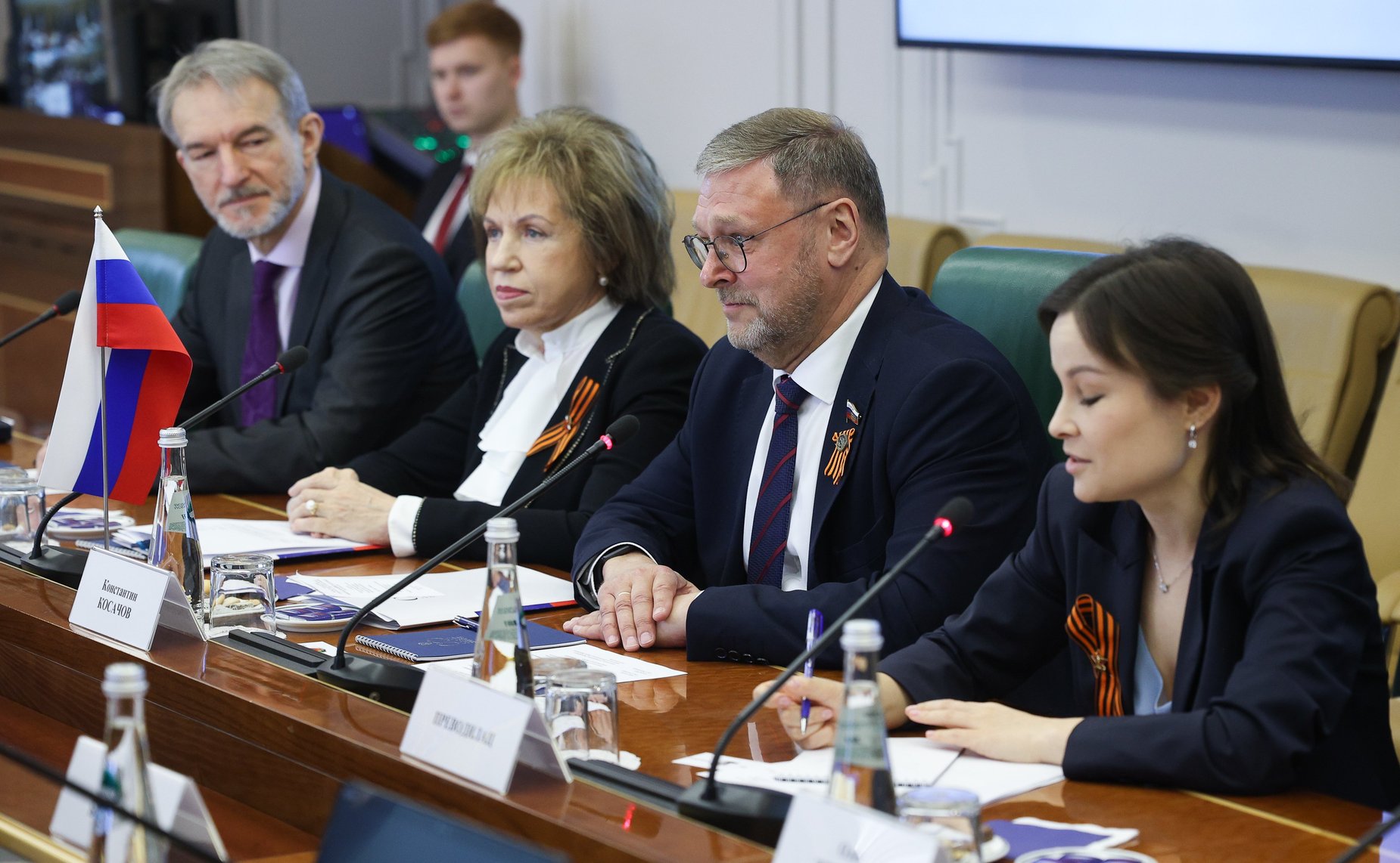 Константин Косачев встретился с Председателем Народной скупщины Республики Сербской (Босния и Герцеговина) Ненадом Стевандичем