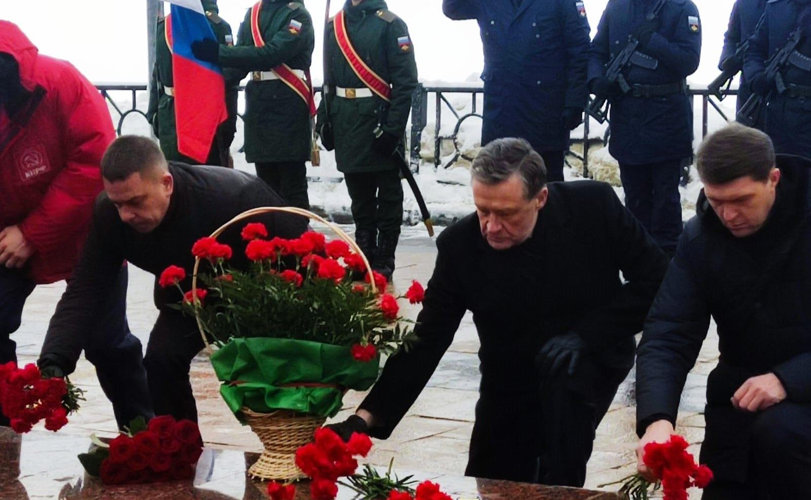 Сергей Рябухин и Айрат Гибатдинов приняли участие в мероприятиях в Ульяновской области, посвященных годовщине окончания Сталинградского сражения