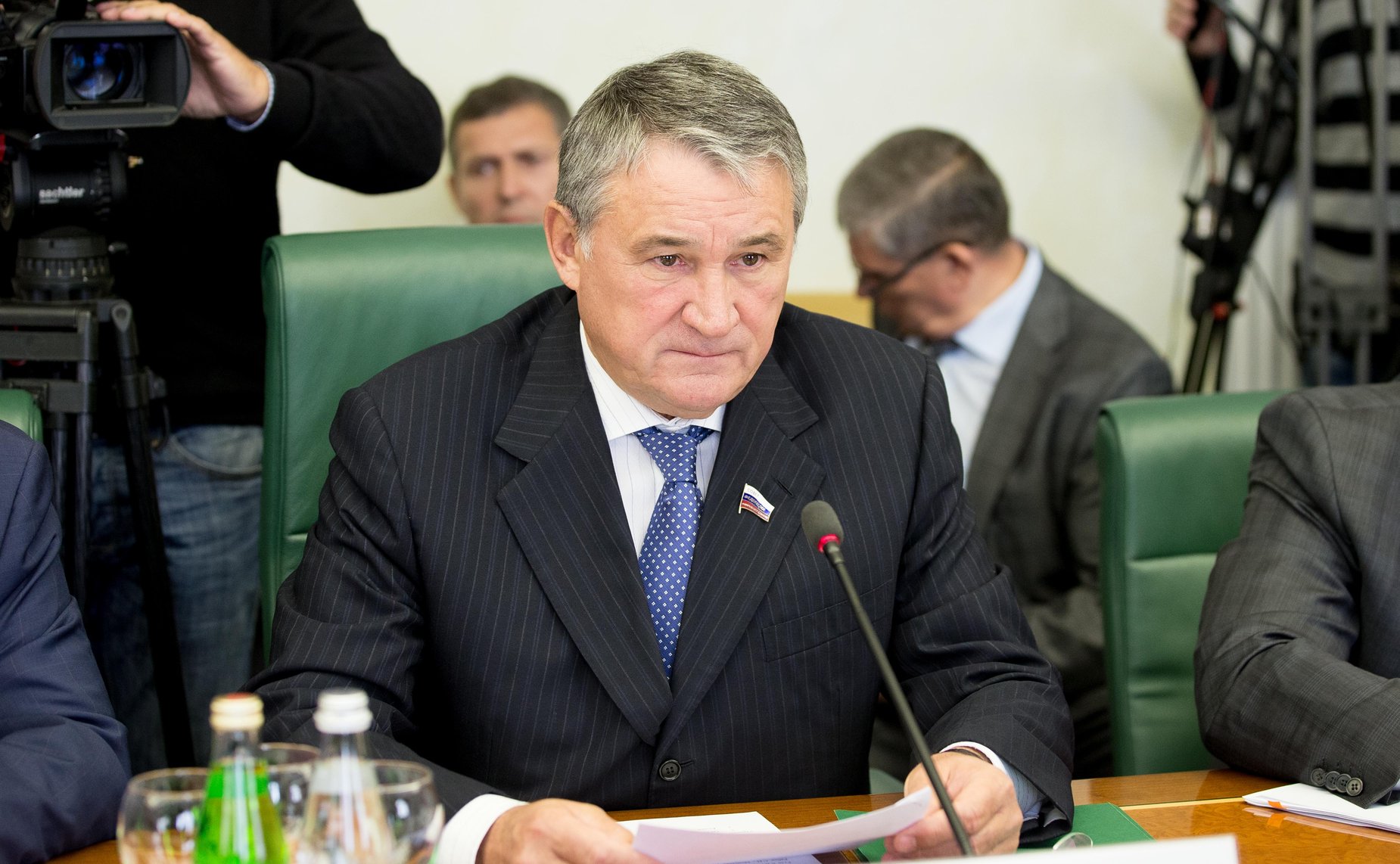 Ю. Воробьев Заседание Комитета общественной поддержки жителей Юго-Востока Украины