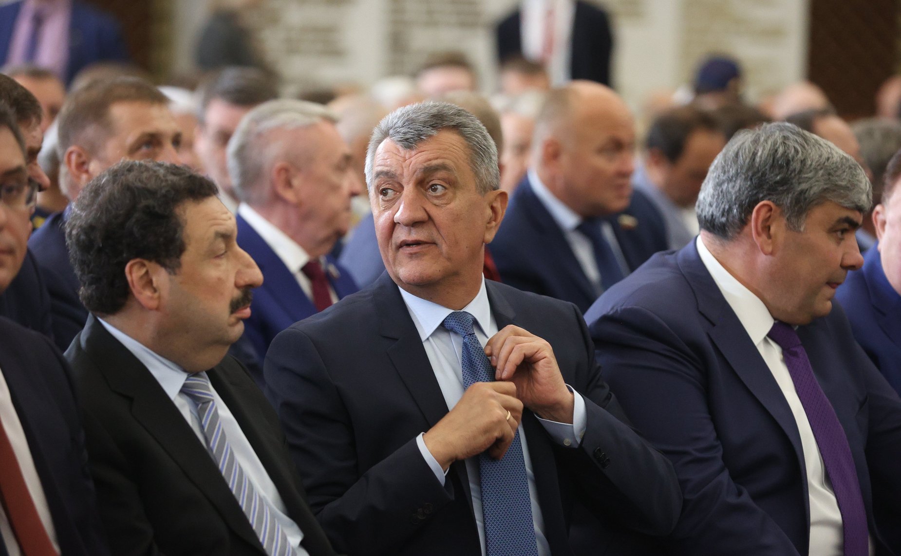 Торжественная церемония передачи «Мечей Победы» Городам воинской славы