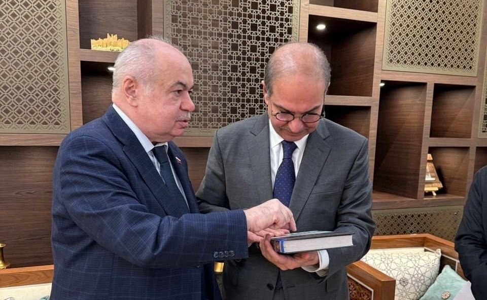 Ильяс Умаханов провел встречу с Чрезвычайным и Полномочным Послом Королевства Саудовской Аравии в Российской Федерации Сами Альсадхани