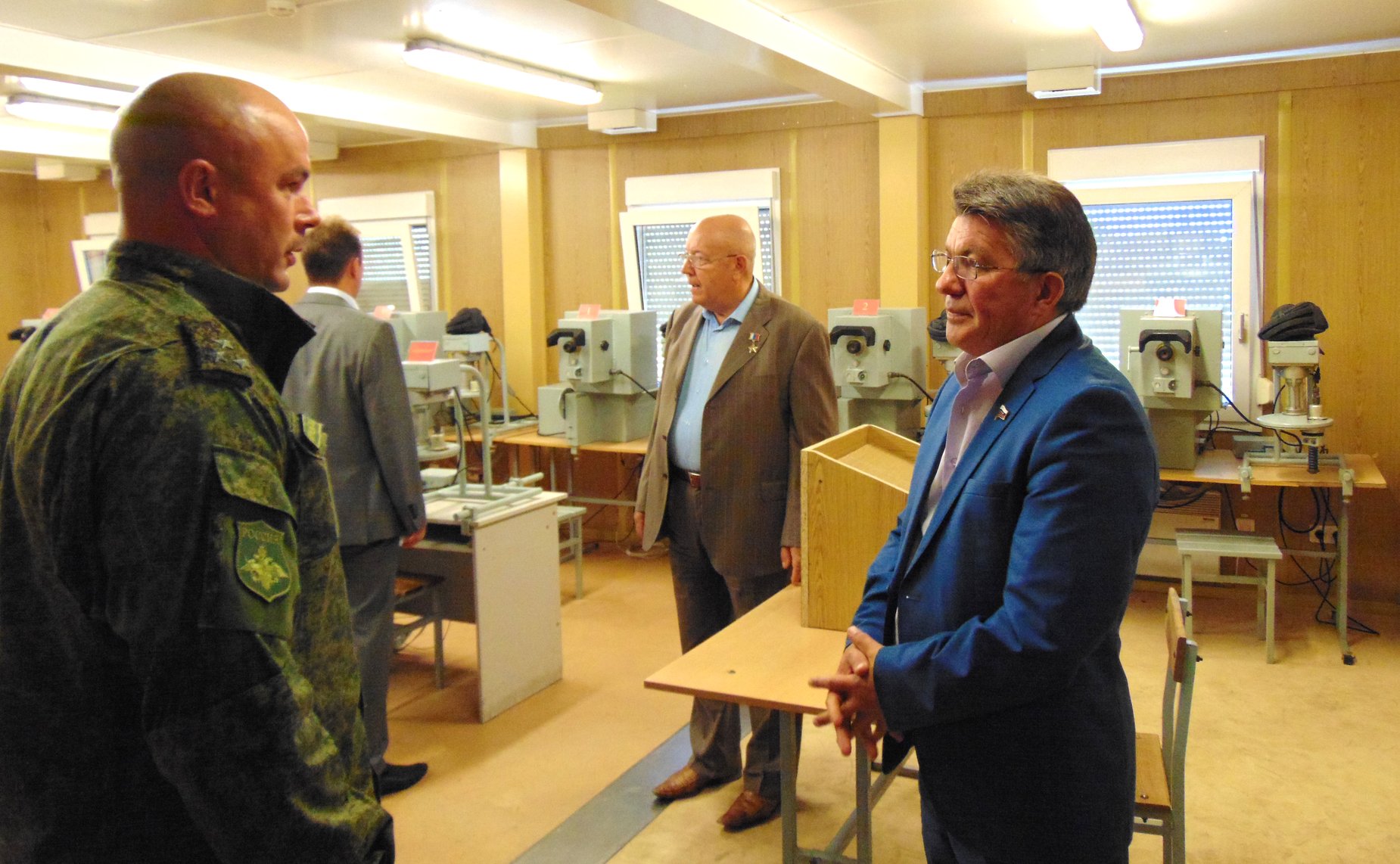 Делегация СФ посетила 7-ю российскую военную базу в Абхазии