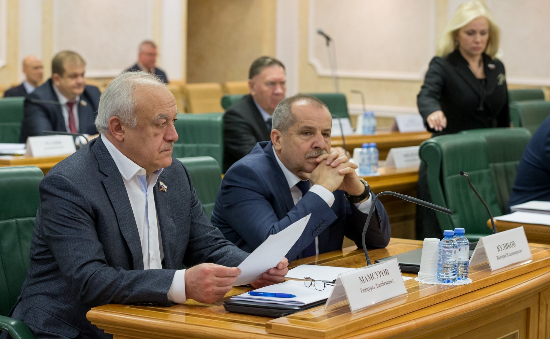 Таймураз Мамсуров и Валерий Куликов