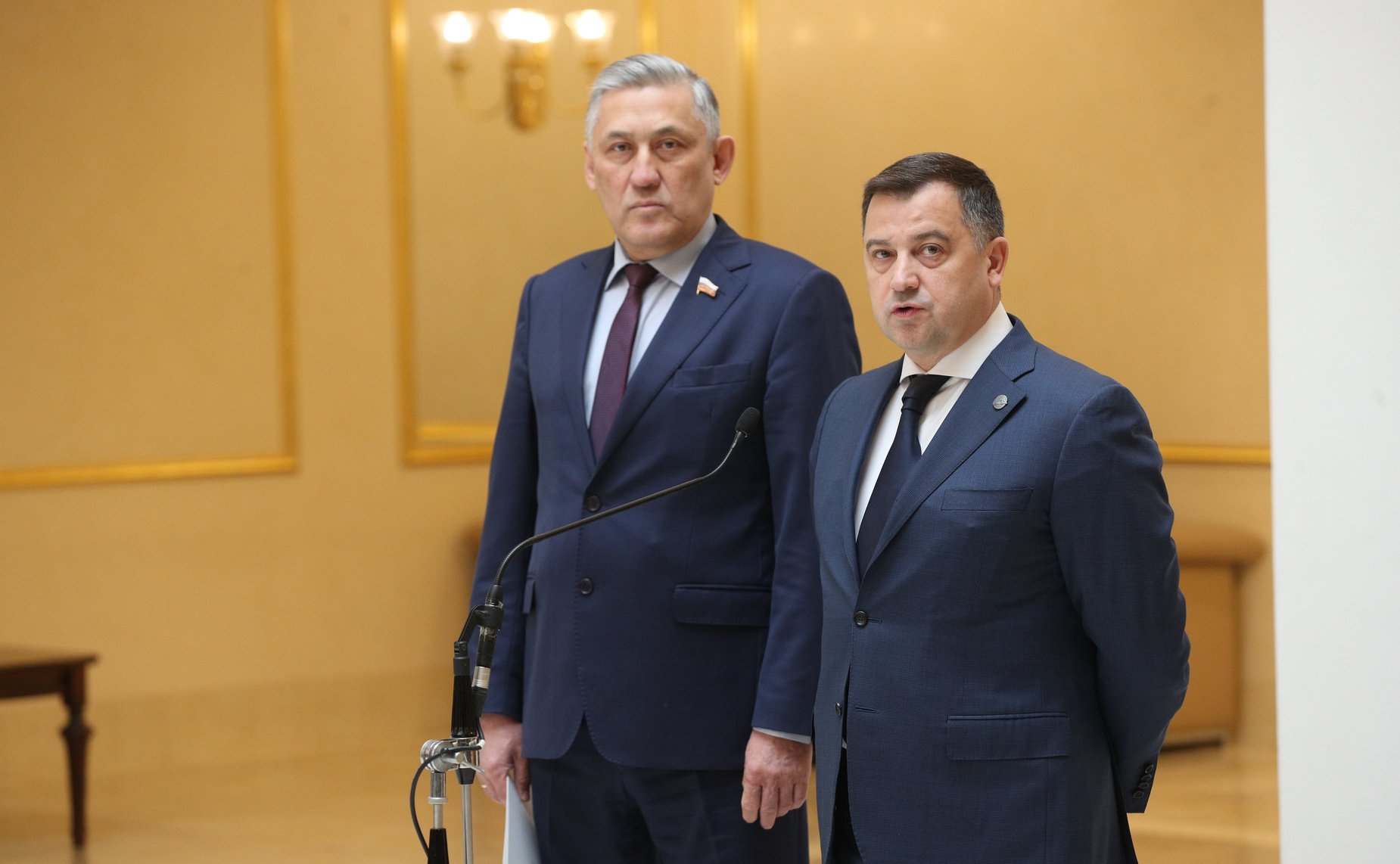 Открытие в Совете Федерации выставки «180 миль до Ленинграда: История Таллинского прорыва на современной морской карте»