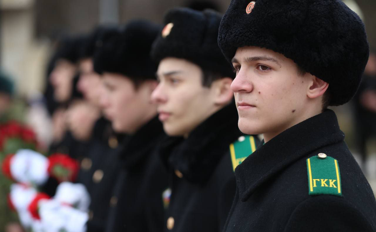 Мухарбек Барахоев в День защитника Отечества принял участие в памятном мероприятии в городе воинской славы Малгобеке