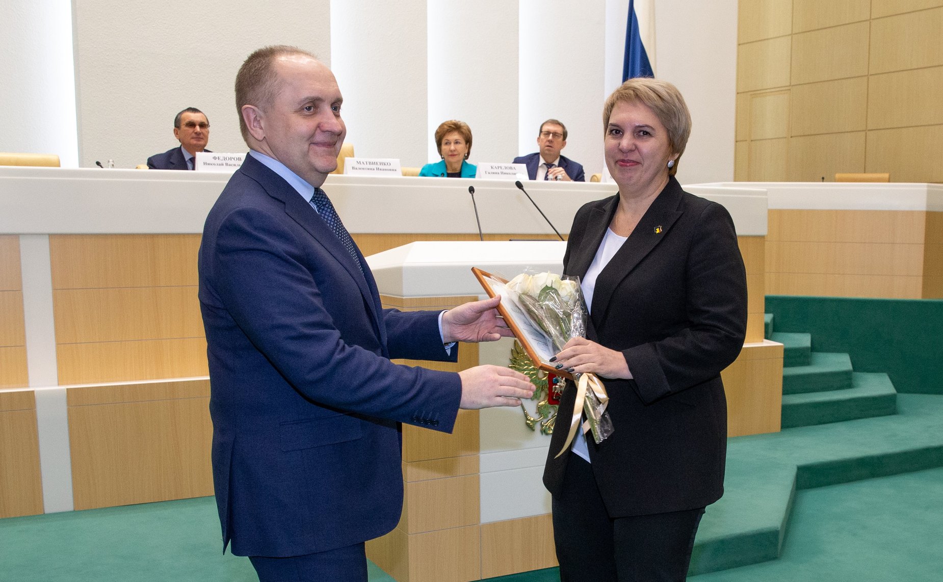 Встреча Валентины Матвиенко с тружениками социальной сферы села