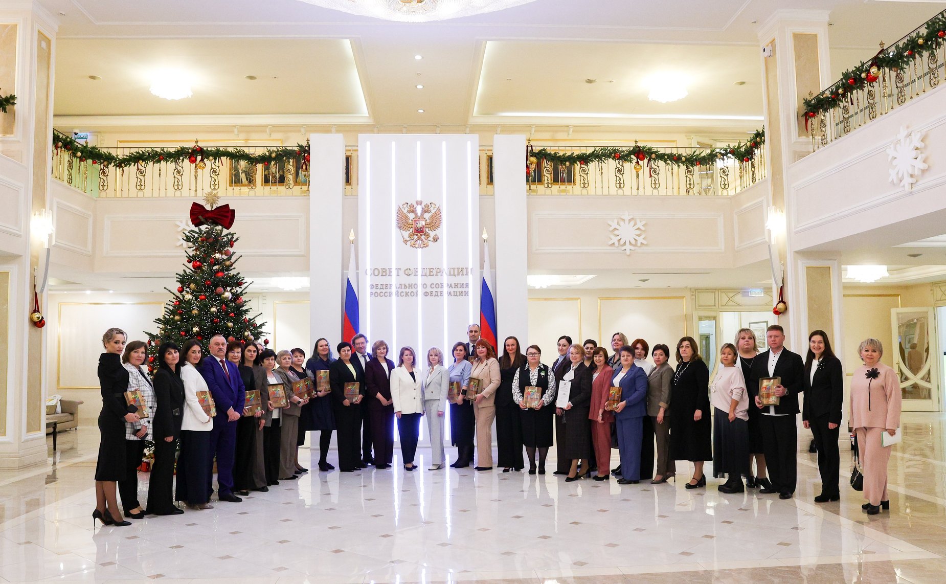 Награждение лидеров всероссийской акции «Добровольцы — детям»