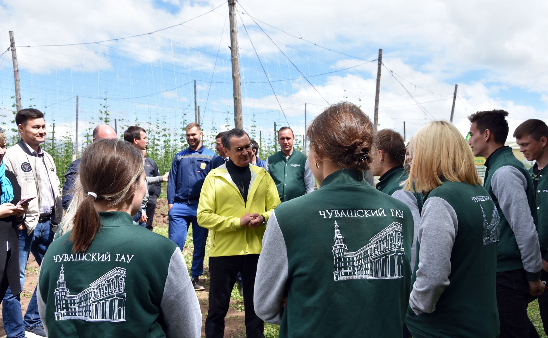 Николай Федоров посетил учебно-научно-практический центр «Студенческий» Чувашского государственного аграрного университета