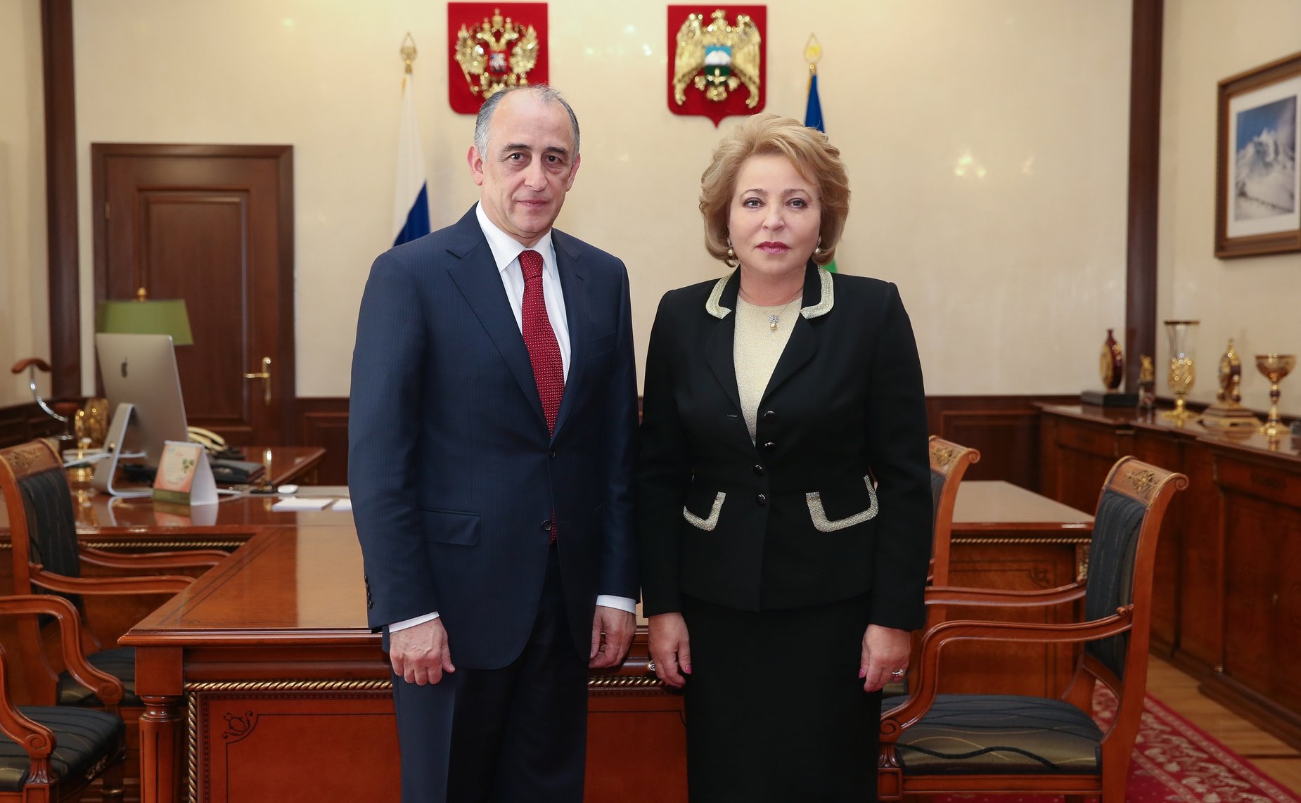 Валентина Матвиенко провела встречу с главой Кабардино-Балкарии Юрием Коковым