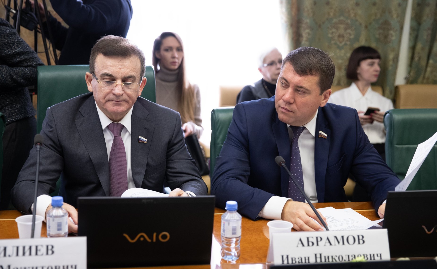 Муса Чилиев и Иван Абрамов