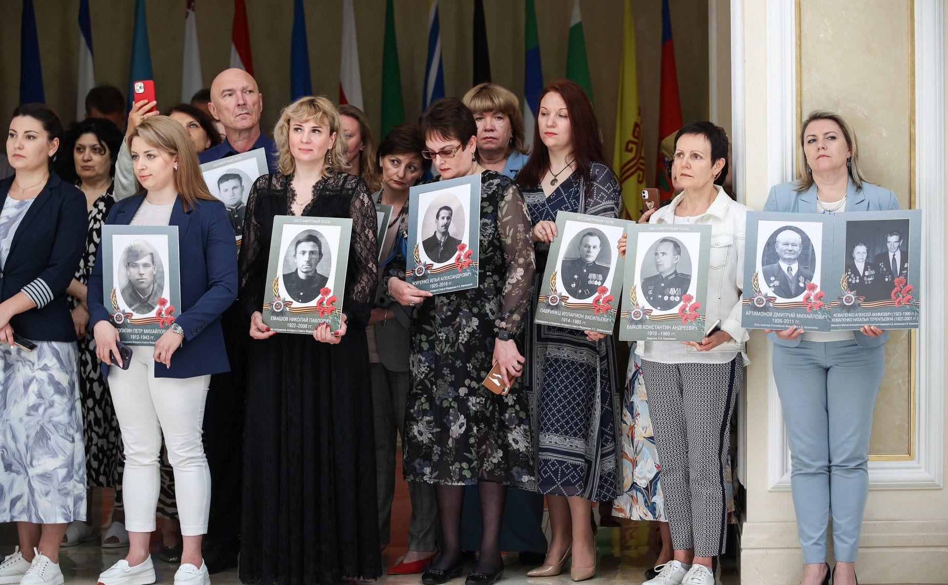 В Совете Федерации состоялась торжественная церемония открытия выставки «Память поколений»