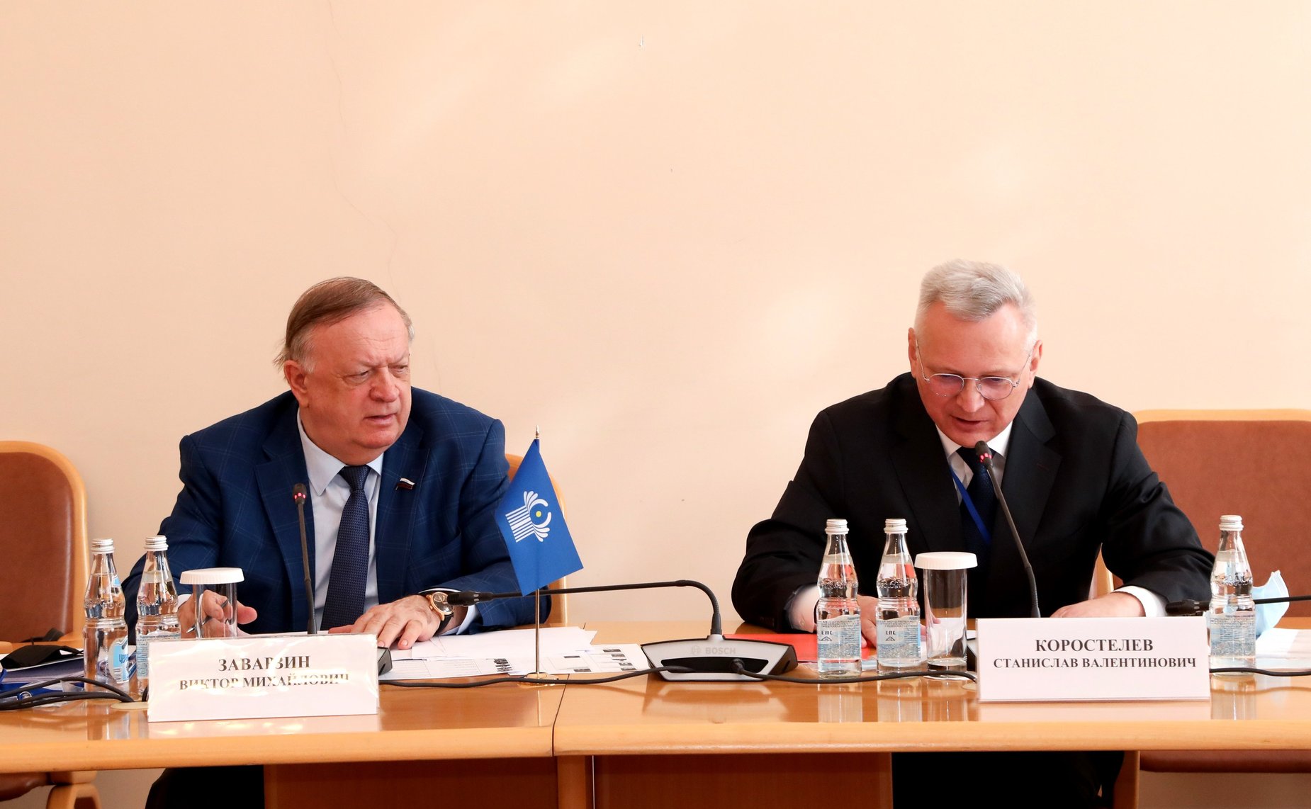 Заседание Объединенной комиссии при МПА СНГ по гармонизации законодательства в сфере безопасности и противодействия новым вызовам и угрозам