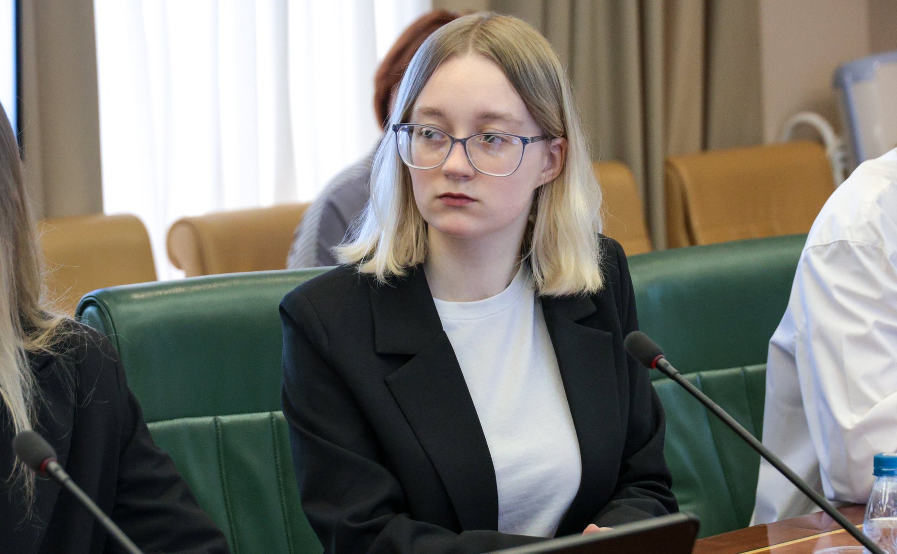 Встреча Ивана Новикова со студентами Российского государственного университета правосудия им. В.М. Лебедева