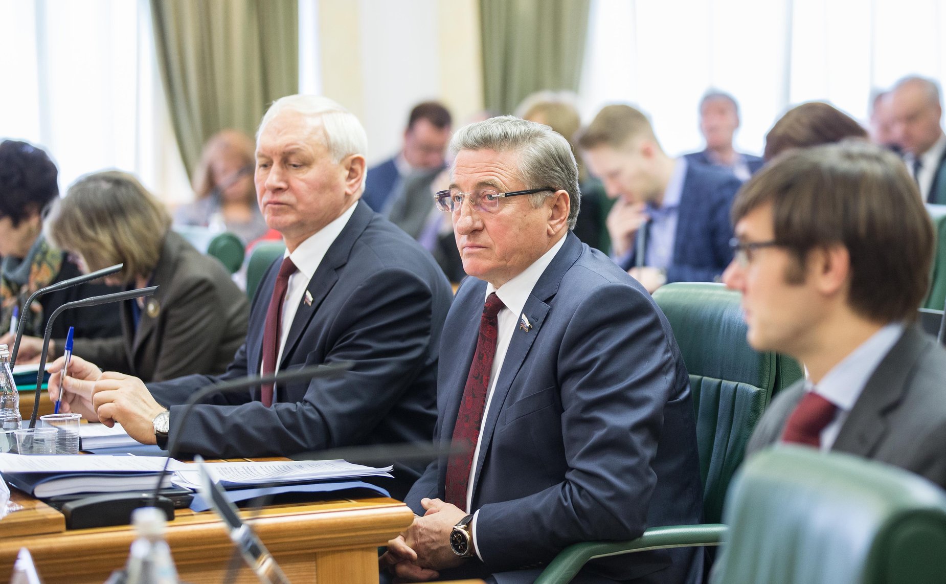 Заседание Совета по вопросам жилищного строительства и содействия развитию ЖКХ Лукин