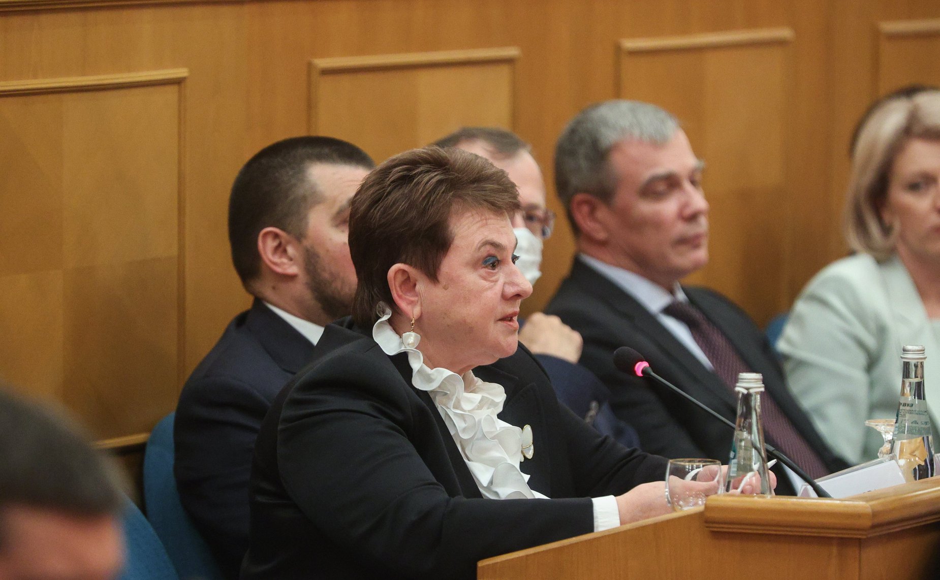 Председатель Совета Федерации Валентина Матвиенко выступила в Счетной палате (СП) РФ