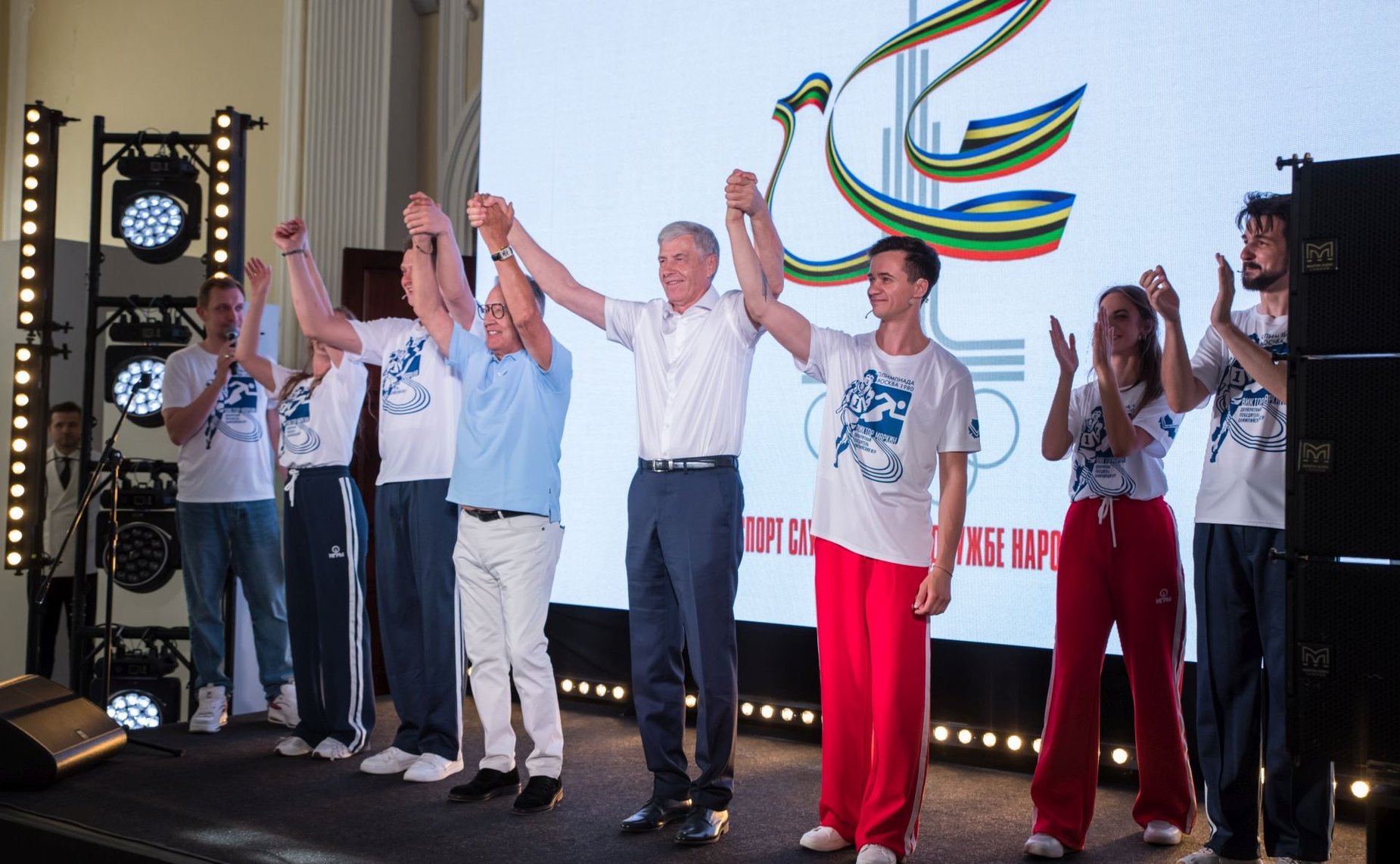 Александр Карелин принял участие в чествовании героев Олимпиады-80 в Новосибирске