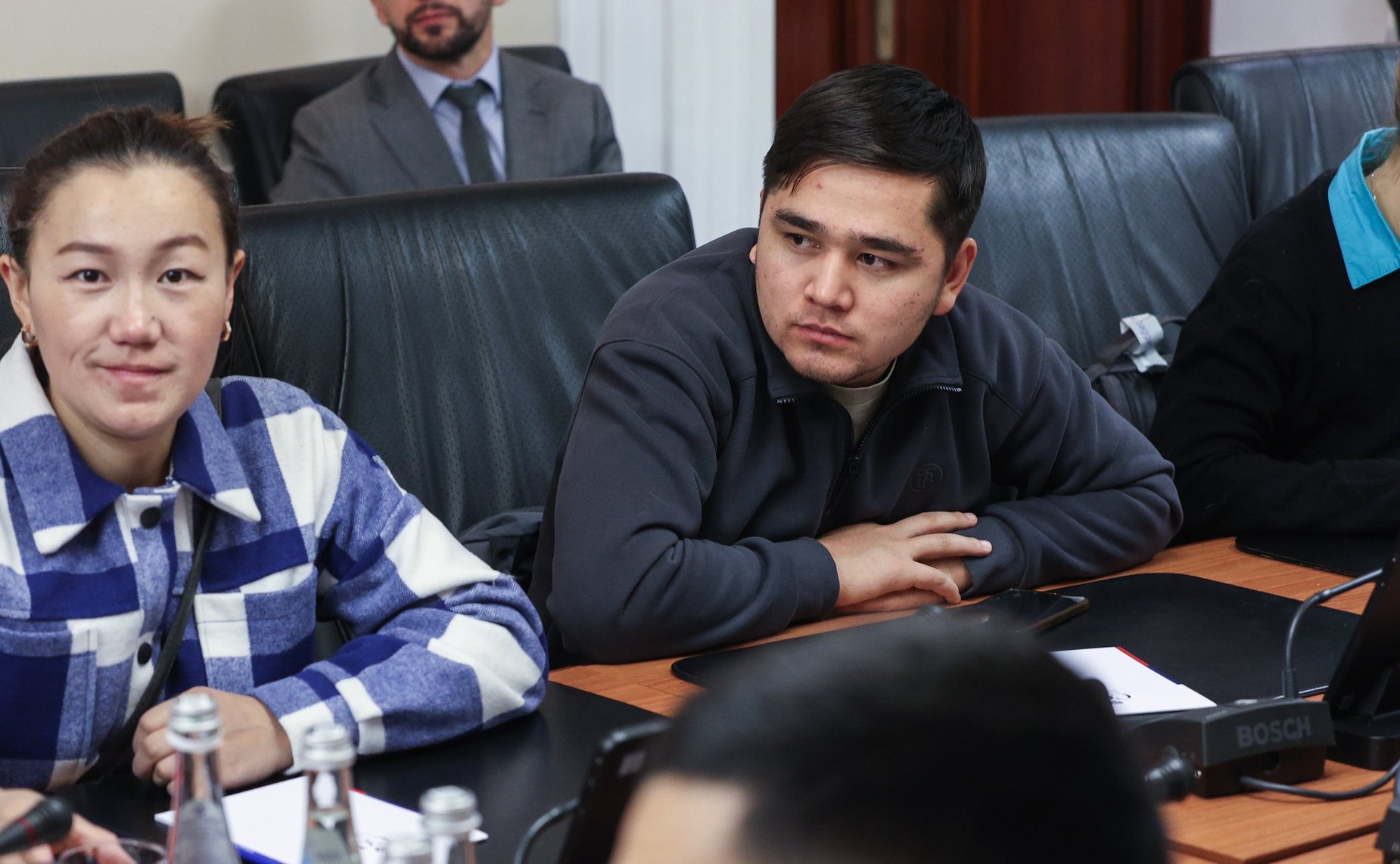 Встреча председателя Комитета СФ по международным делам Григория Карасина с журналистами ближнего зарубежья