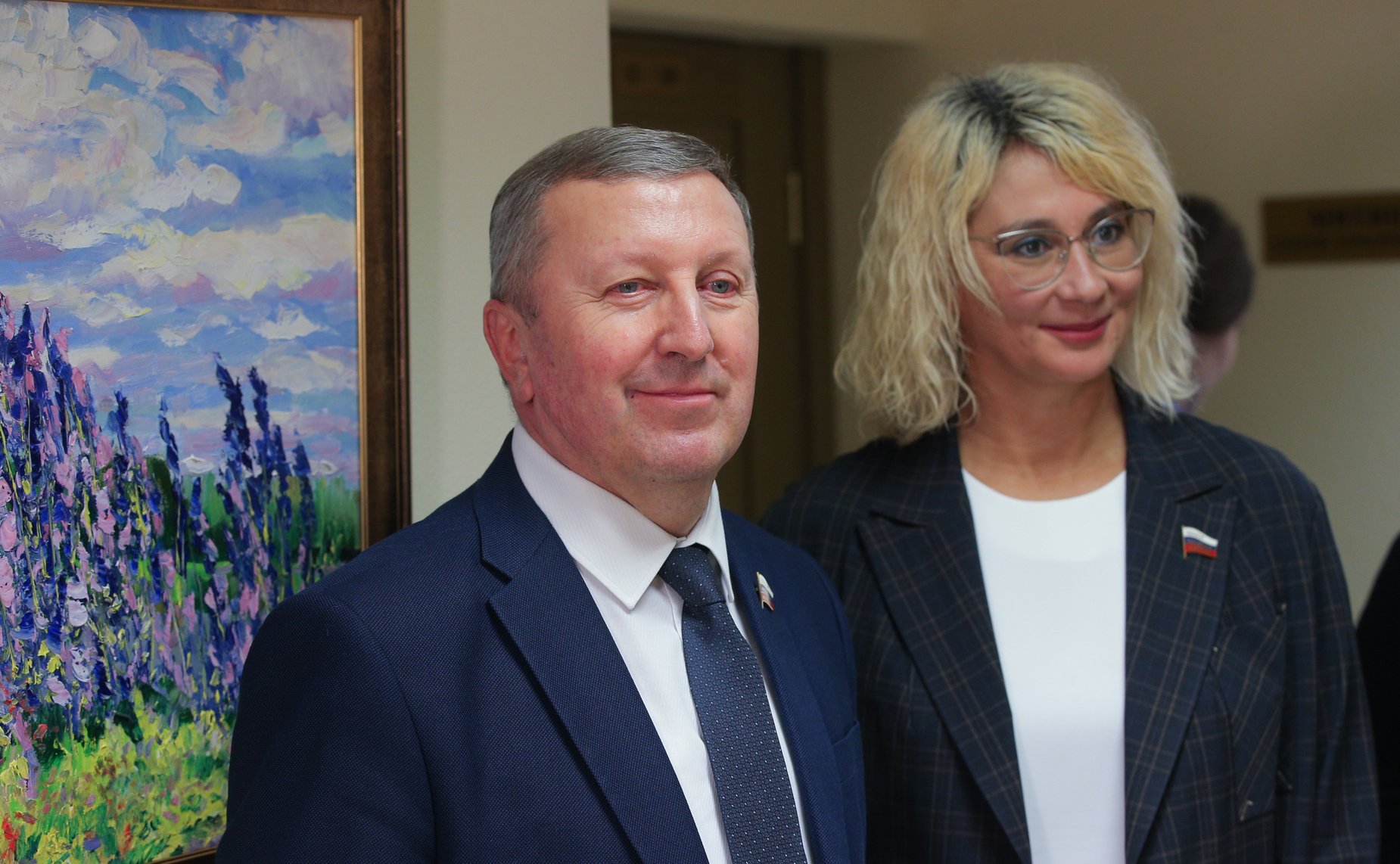 Открытие выставки народного художника РФ Валерия Теплова «Люблю Россию»