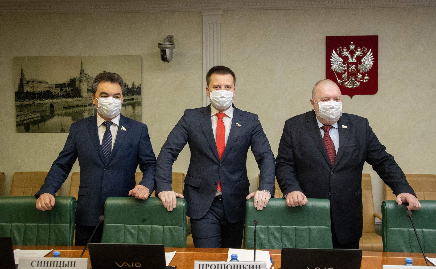 Ирек Ялалов, Александр Пронюшкин и Игорь Панченко