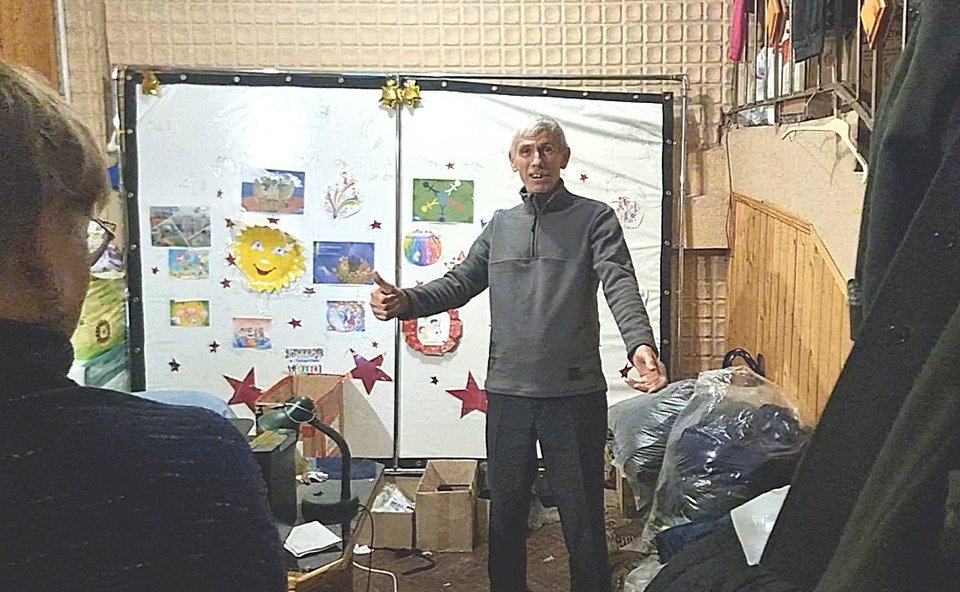 Андрей Хапочкин посетил с гуманитарной миссией пункты временного размещения (ПВР) в Курской и Белгородской областях