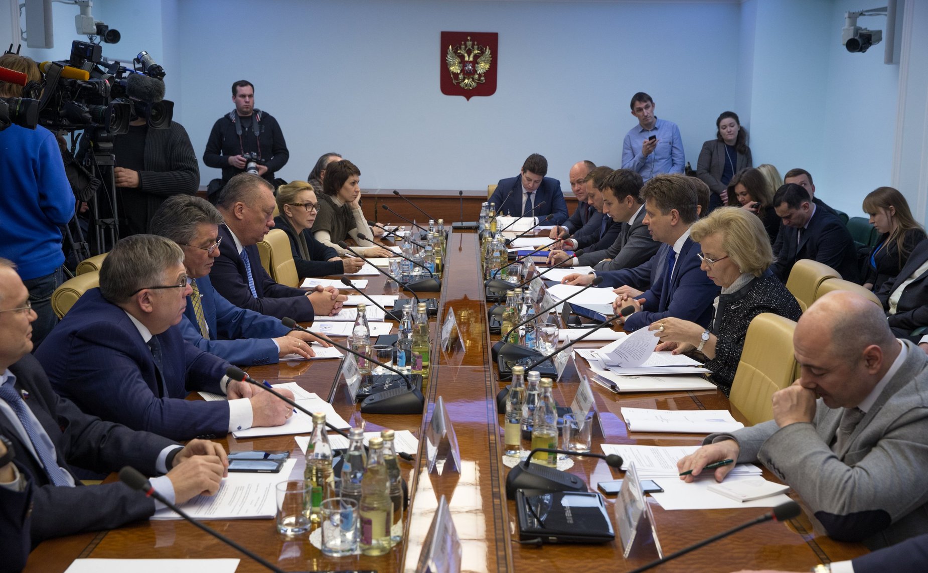 Заседание Временной комиссии СФ по вопросам подготовки и проведения в 2018 г. в РФ чемпионата мира по футболу