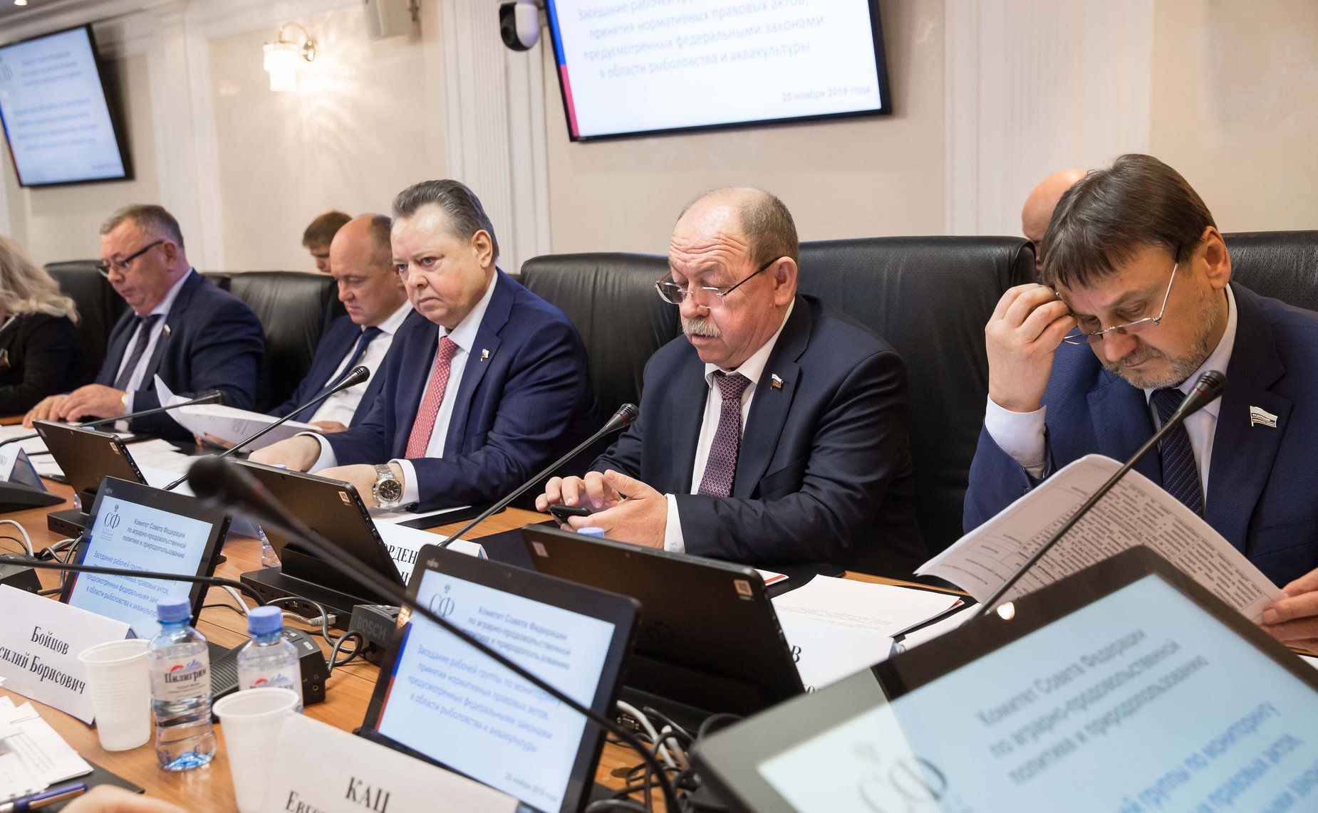 Заседание рабочей группы по мониторингу принятия нормативных актов в области рыболовства и аквакультуры