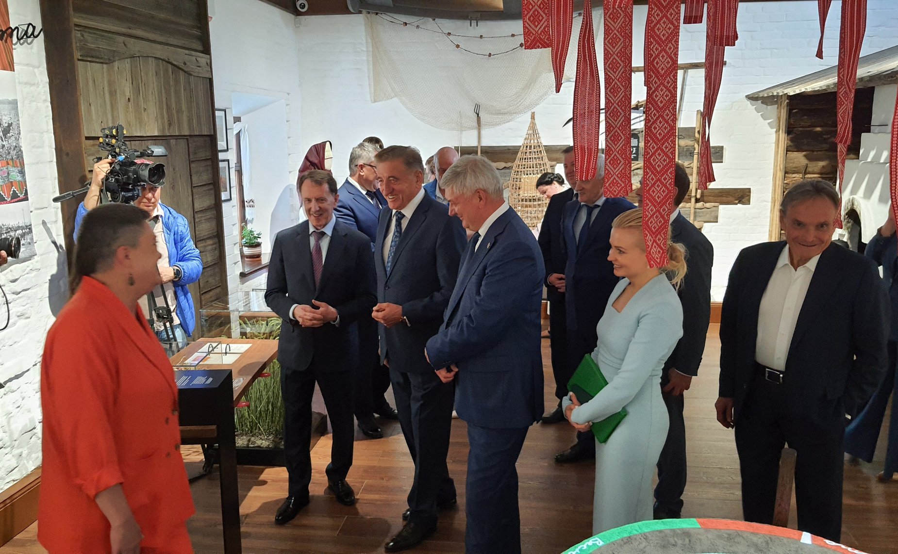 Сергей Лукин принял участие в открытии новой музейной экспозиции Дворцового комплекса Ольденбургских в Воронежской области