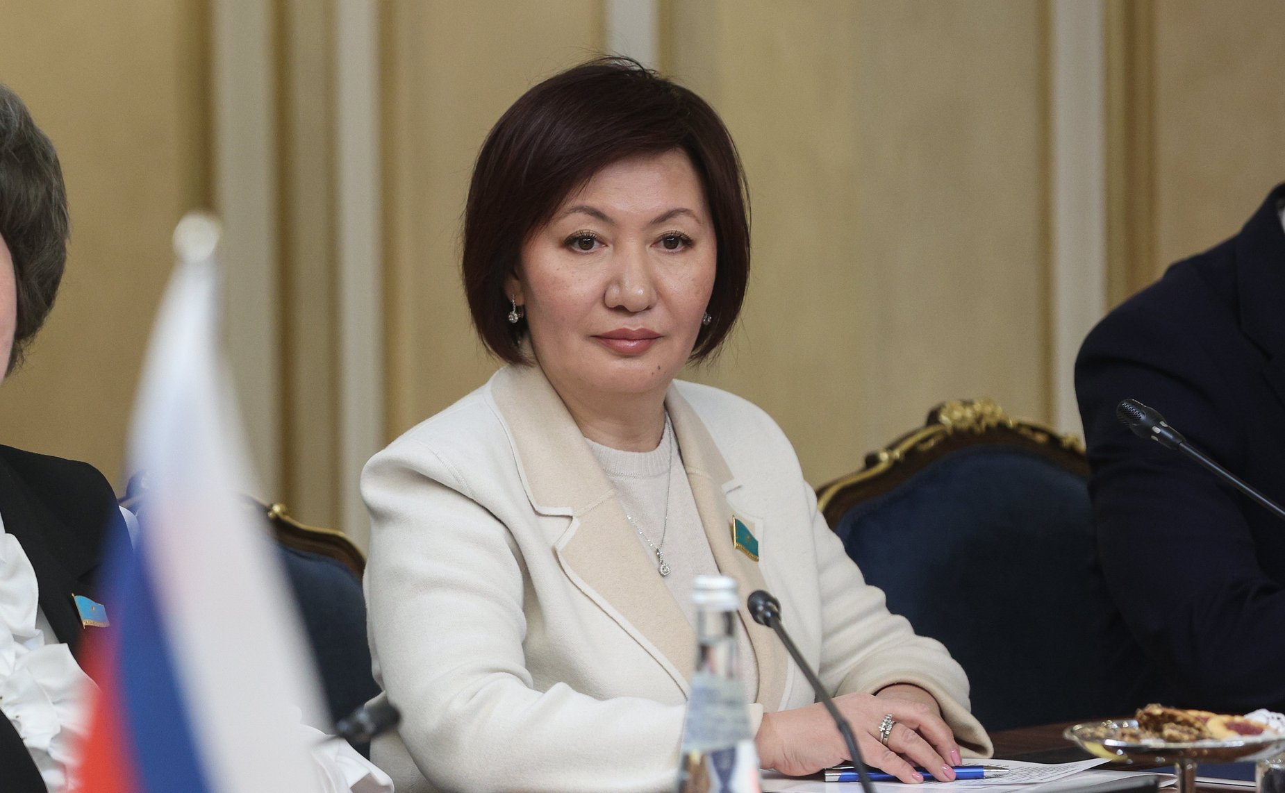 Встреча Председателя Совета Федерации Валентины Матвиенко с Председателем Сената Парламента Республики Казахстан Мауленом Ашимбаевым