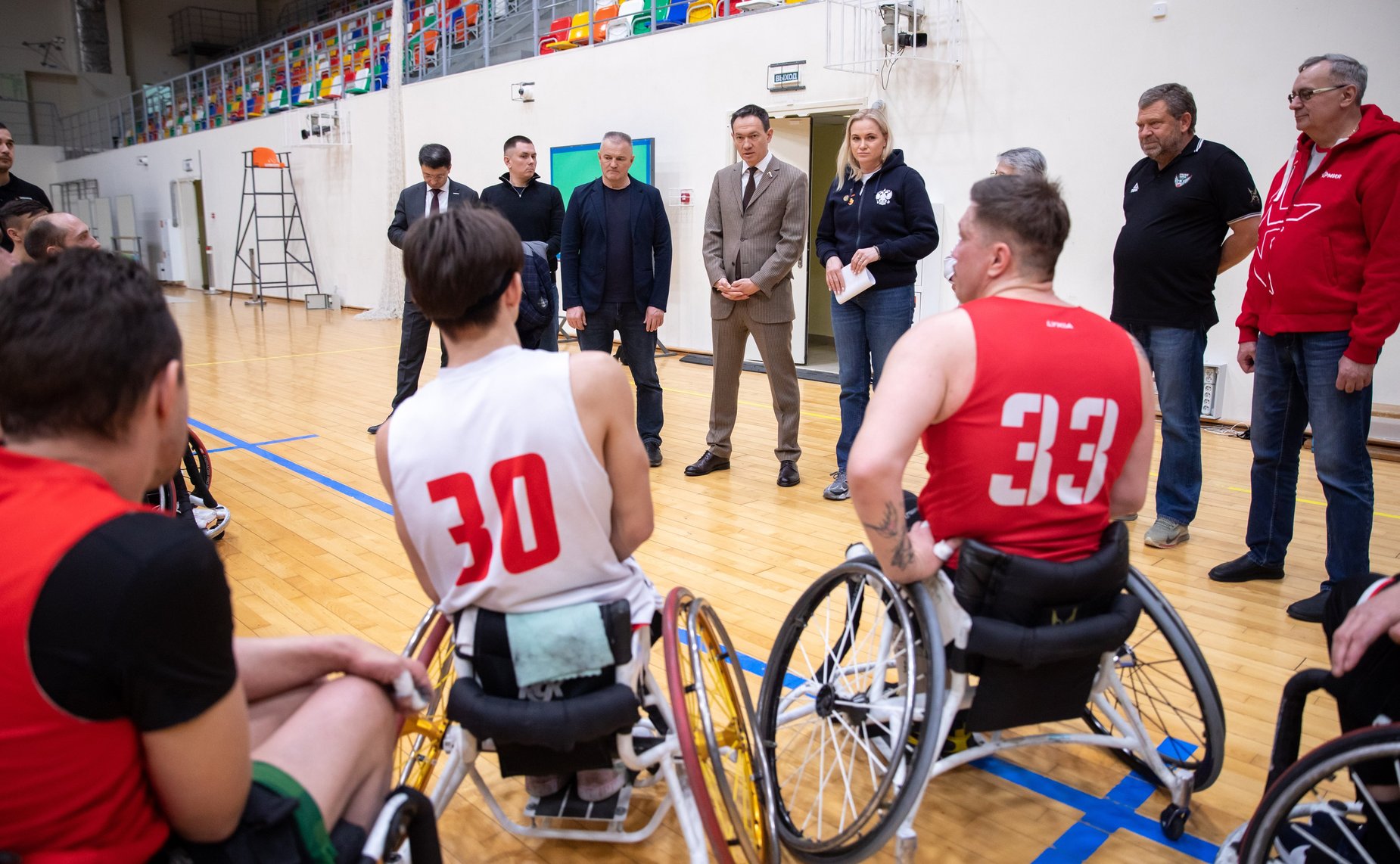 Сенаторы посетили спорткомплекс «Тулпар»