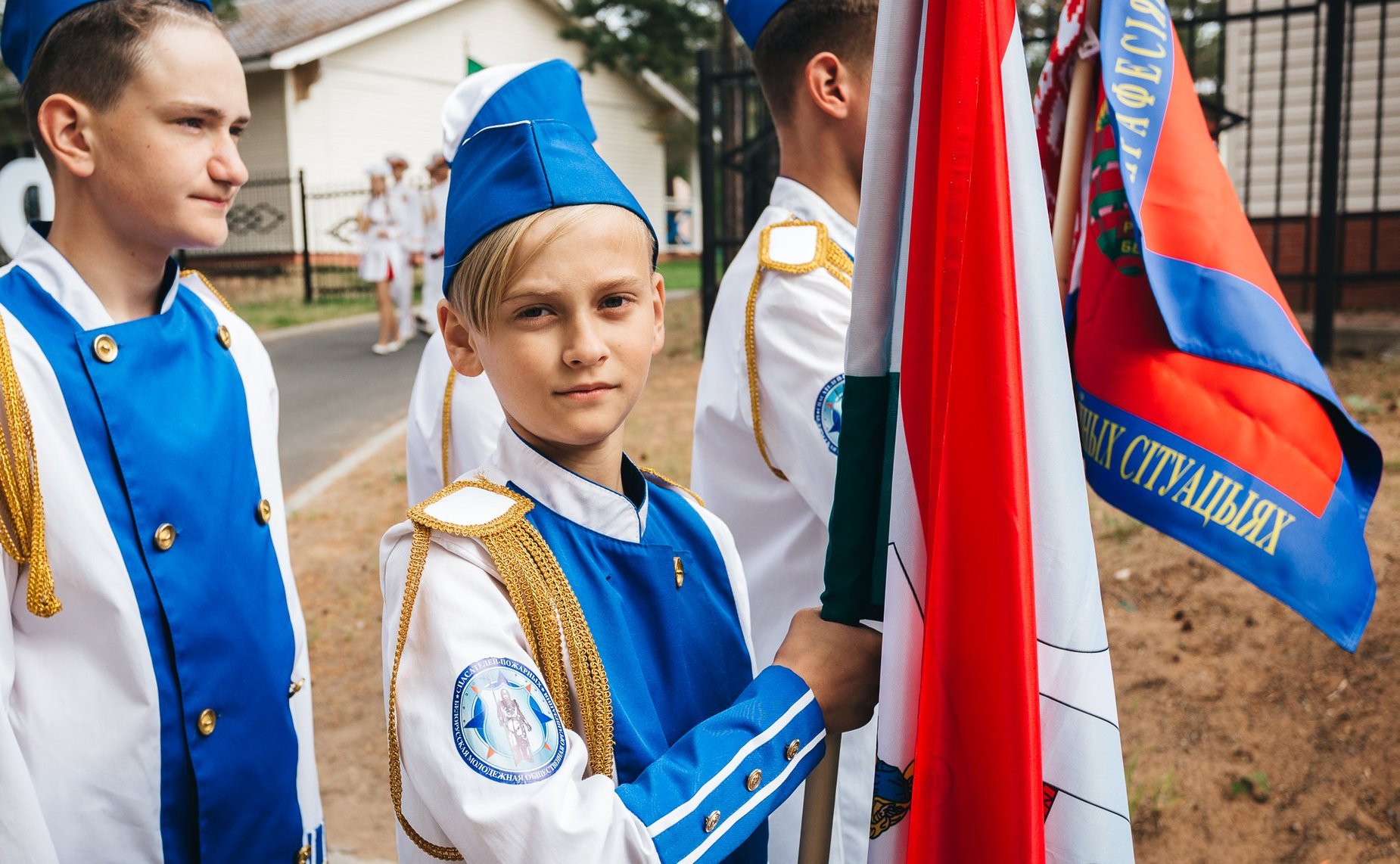 В Вологодской области на базе Образовательного центра – кадетской школы «Корабелы Прионежья» торжественно открылась каникулярная профориентационная школа «За безопасность!»