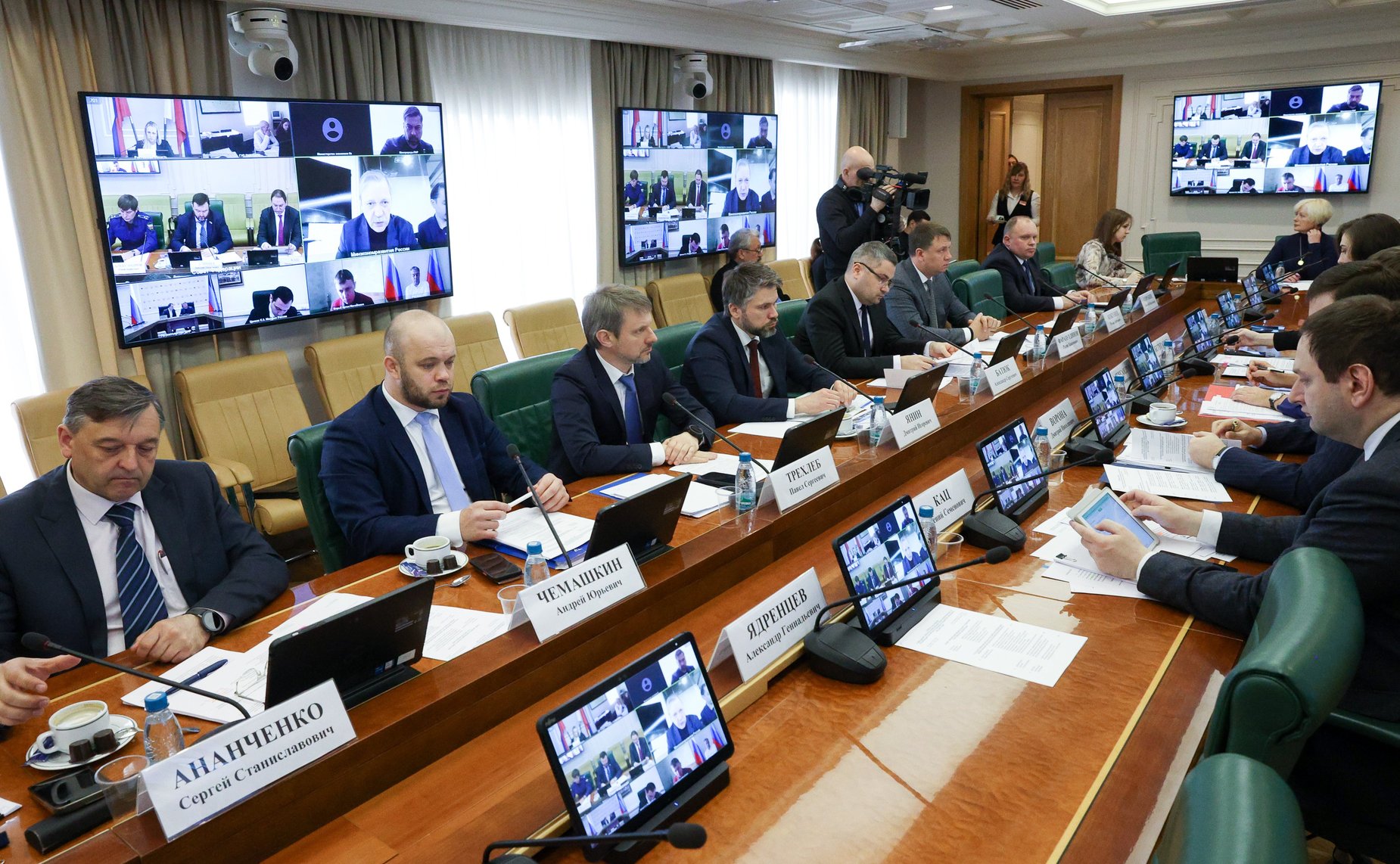 Совещание Комитета Совета Федерации по экономической политике на тему «Вопросы выполнения плана мероприятий по реализации стратегии устойчивого развития Приазовья до 2040 года»