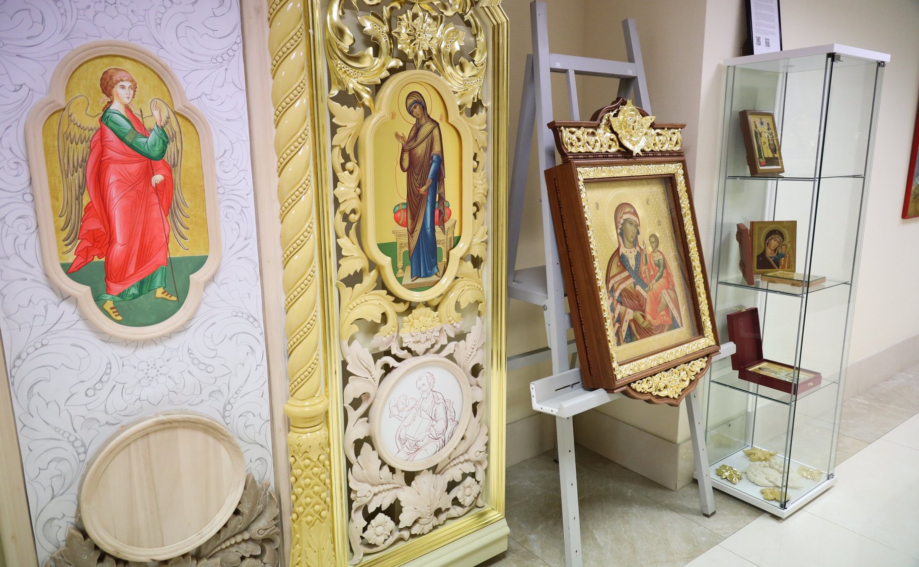 Торжественное открытие в Совете Федерации выставки «Ивановская земля. Край талантов»