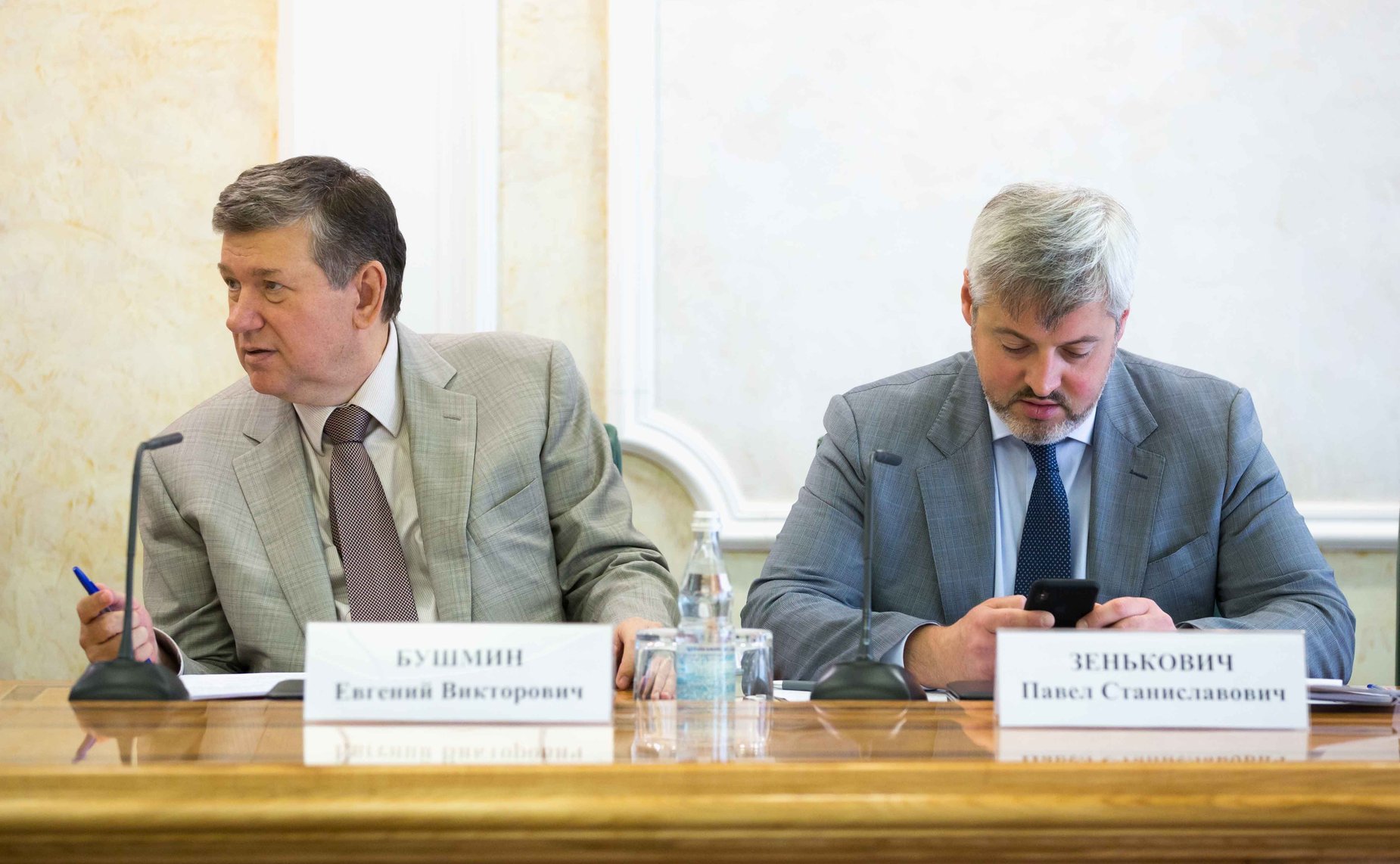 Е. Бушмин и П. Зенькович