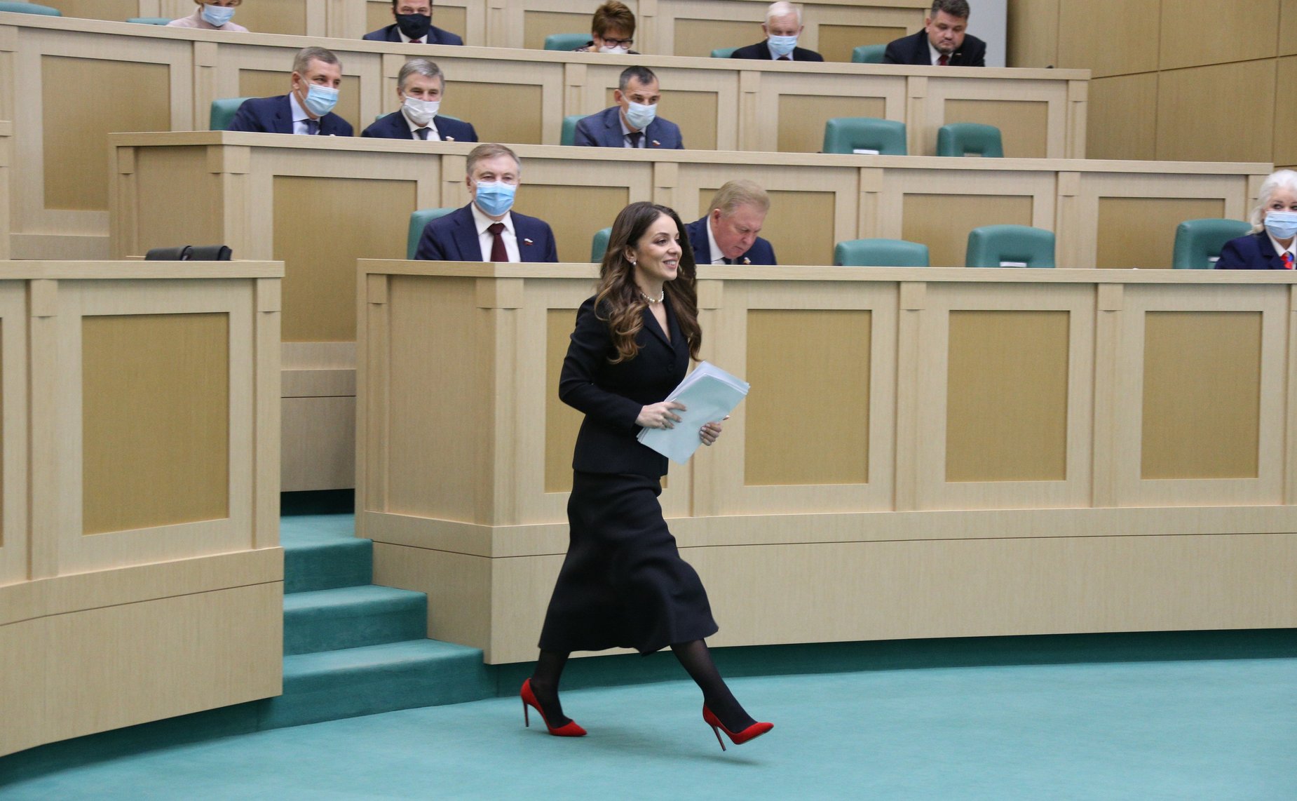 Зарина Догузова в Совете Федерации