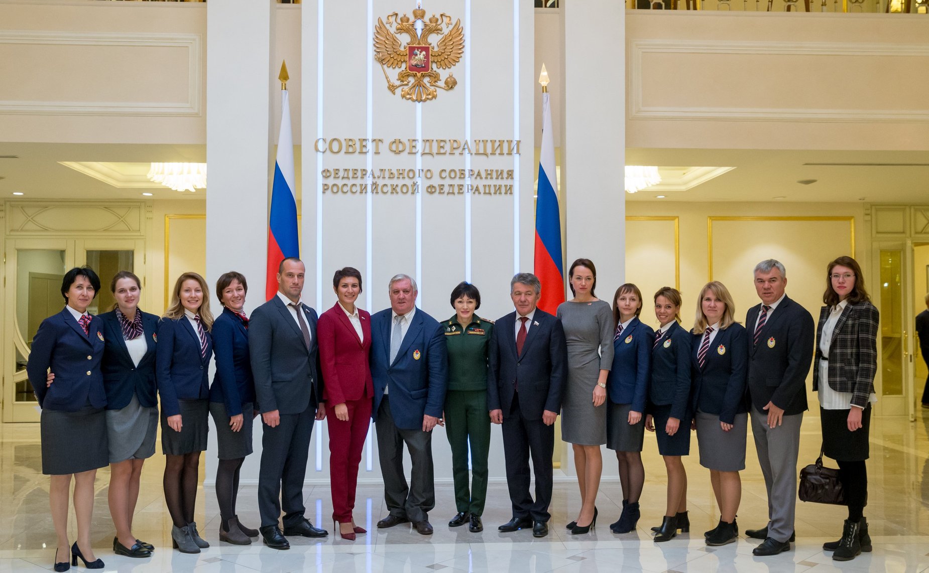 Открытие в Совете Федерации выставки «ЦСКА: прошлое, настоящее, будущее»